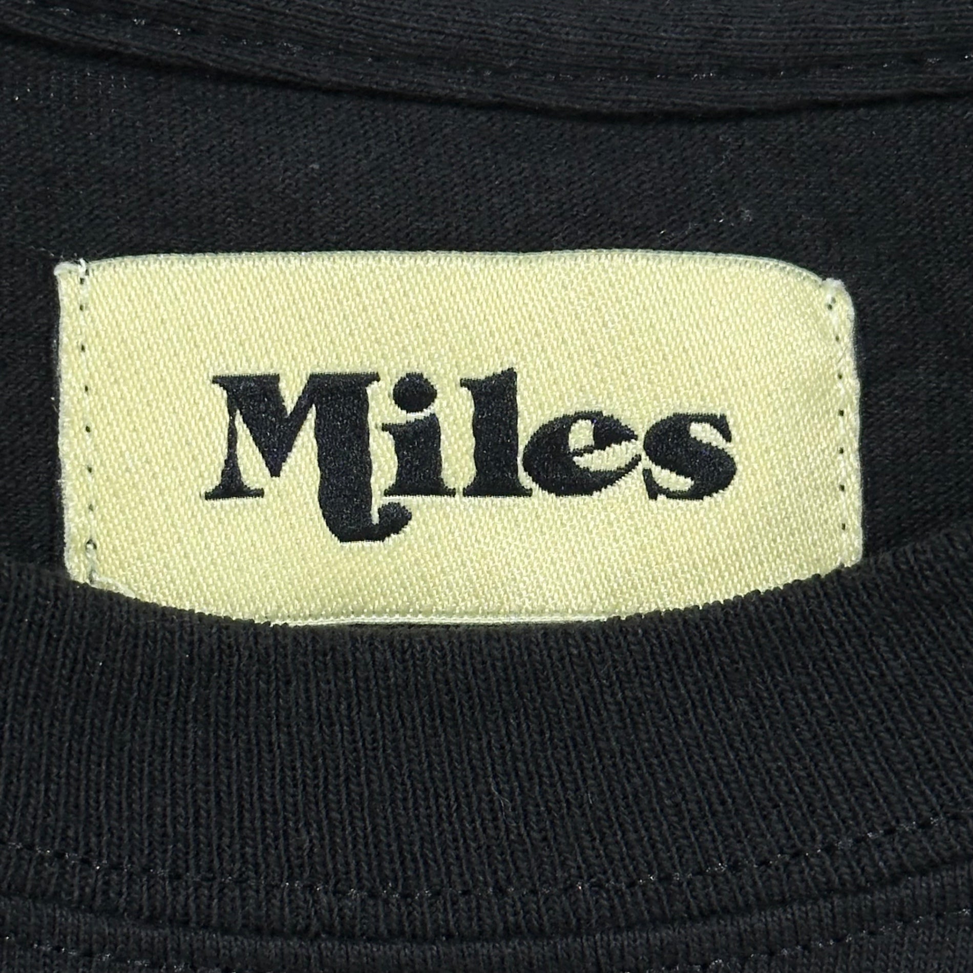 Miles×2G (マイルズ×2G) Logo S/S T-Shirt ロゴ 半袖 Tシャツ L ブラック 空山基 ロゴ デザイン チャンピオンボディ
