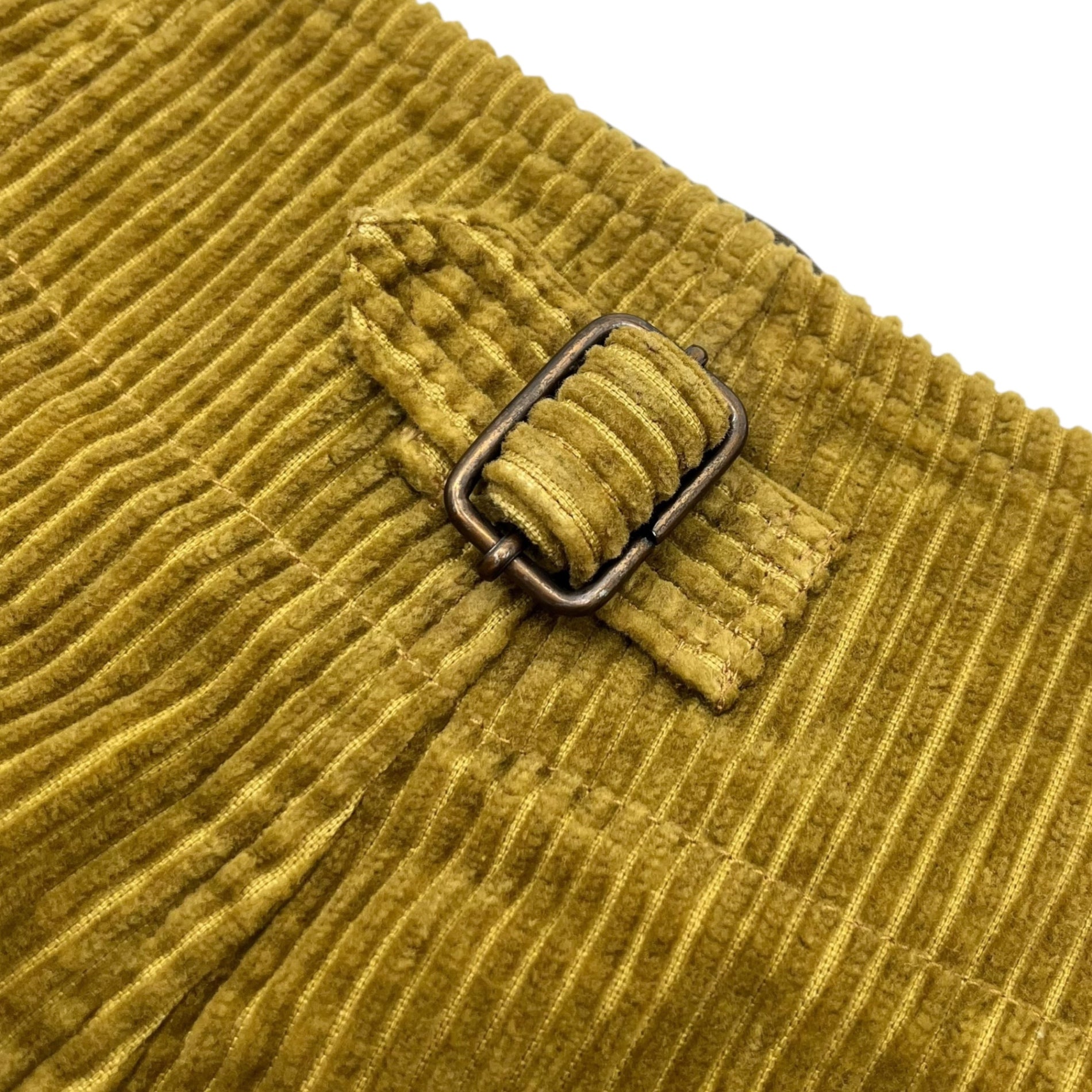 Euro vintage(ヨーロッパヴィンテージ) コーデュロイ素材のジョッパーズ切替パンツ M~L程度 ブラウン