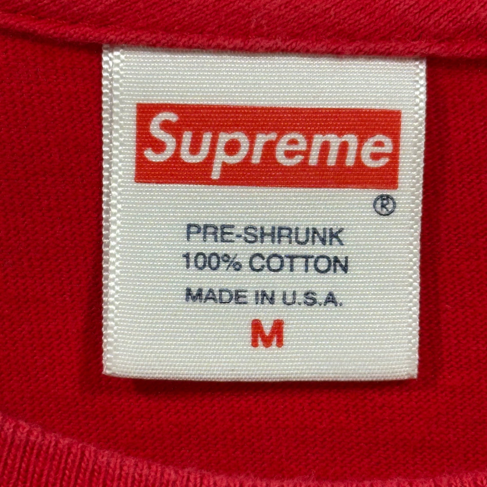 SUPREME(シュプリーム) 2020AW Cross Box Logo Tee クロス ボックス ロゴ Tシャツ M レッド