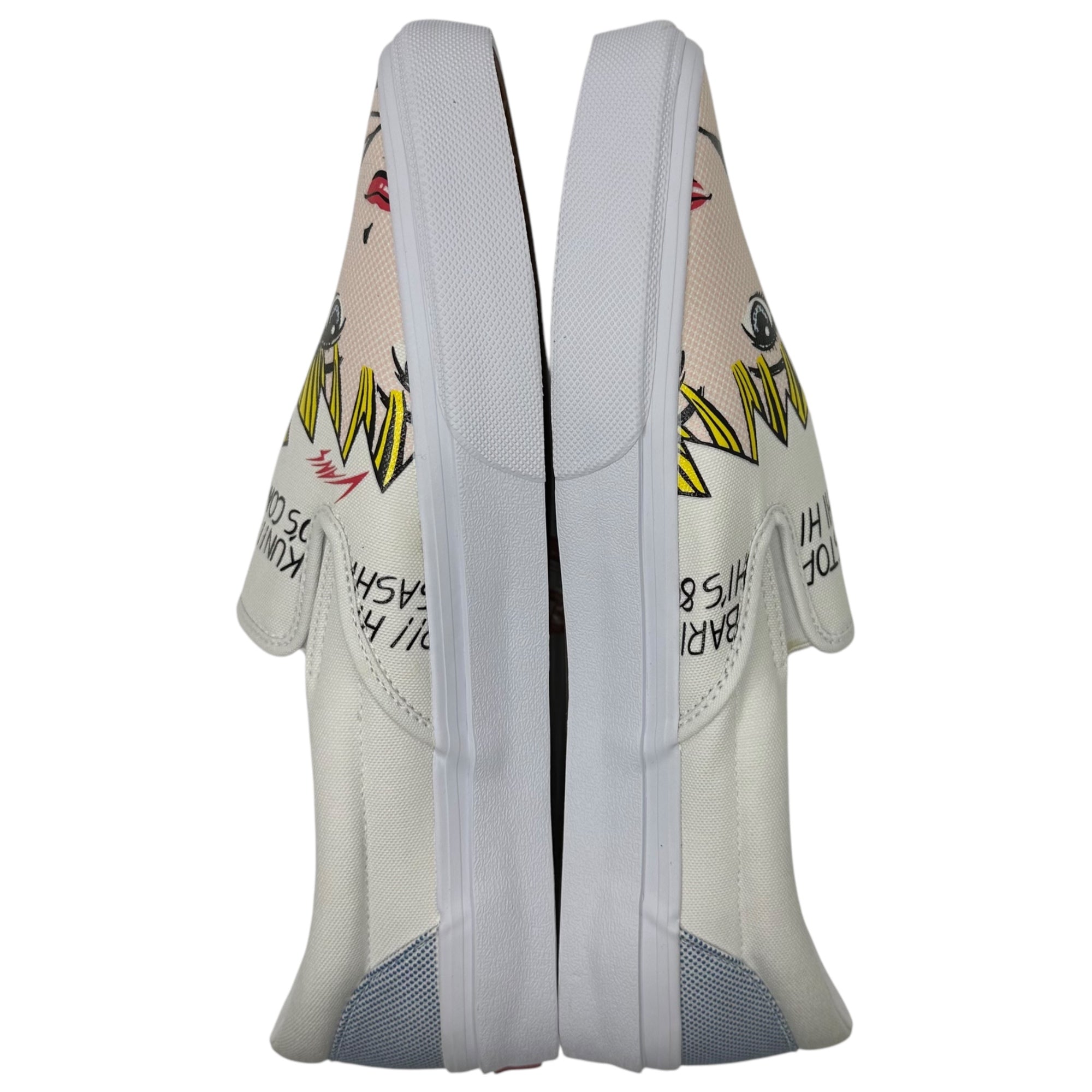 VANS(バンズ) V98R HIBARIKUN SLIP ON ストップひばり君 スリッポン スニーカー 616144-0001 29cm ホワイト 箱付