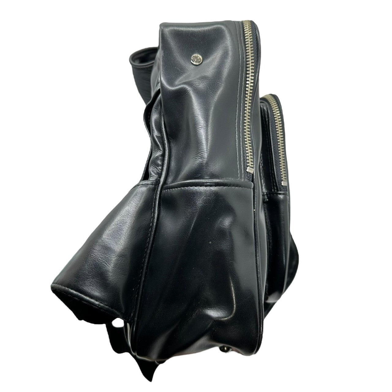 Jean Paul GAULTIER HOMME(ジャンポールゴルチエオム) 90's ~ 00's Archive Enamel Shoulder Bag アーカイブ エナメル ワン ショルダー バッグ ブラック ボディ 斜め掛け ハンド