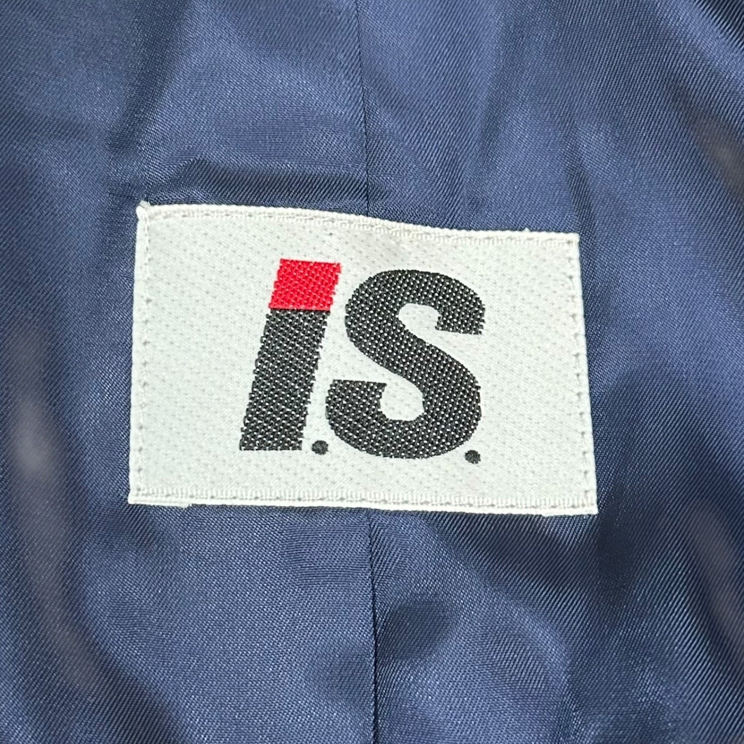 i.s. ISSEY MIYAKE(アイエス イッセイミヤケ) 91AW Buckle Design Button Tailored Jacket Set バックル デザイン ボタン テーラード ジャケット セットアップ IS13-FD023 M ネイビー 90's 90年代 ヴィンテージ スカート