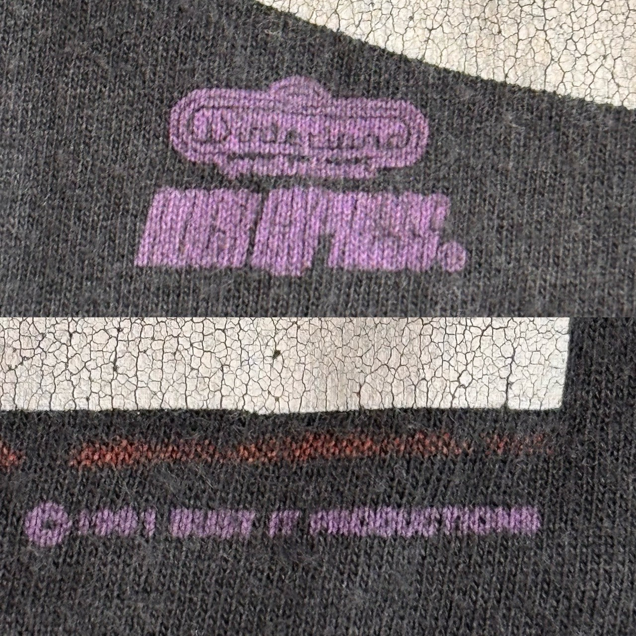 VINTAGE(ヴィンテージ) ©1991 "MC Hammer" Wembley Stadium Original Tour Tee エムシー ハマー ツアー ヴィンテージ Tシャツ L ブラック 90's 90年代 ヒップホップ USA製