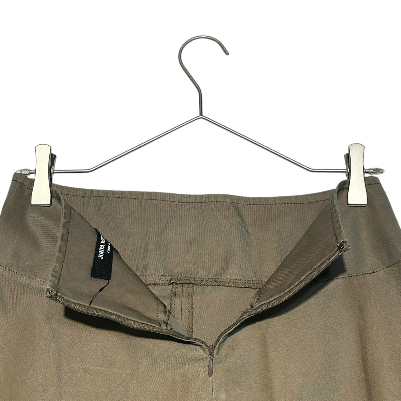 COMME des GARCONS JUNYA WATANABE(コムデギャルソンジュンヤワタナベ) 07SS Tamamushi collar patchwork flare skirt タマムシカラー 継ぎ接ぎ フレア スカート JS-S010 S タマムシ色(カーキ) AD2006