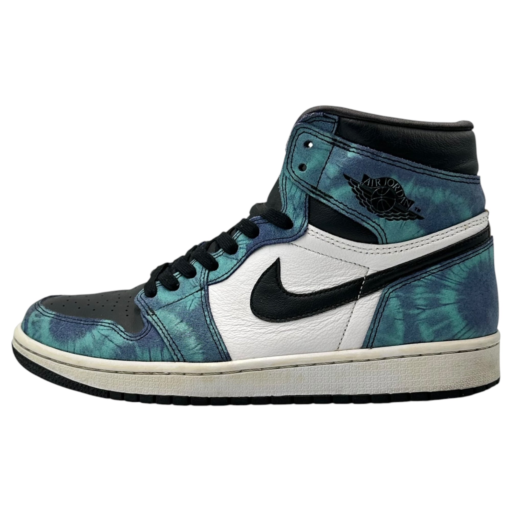 NIKE(ナイキ) Women's Air Jordan 1 High OG "Tie-Dye" ウィメンズ エアジョーダン1 ハイ OG タイダイ CD0461-100 27cm ブルー×ブラック
