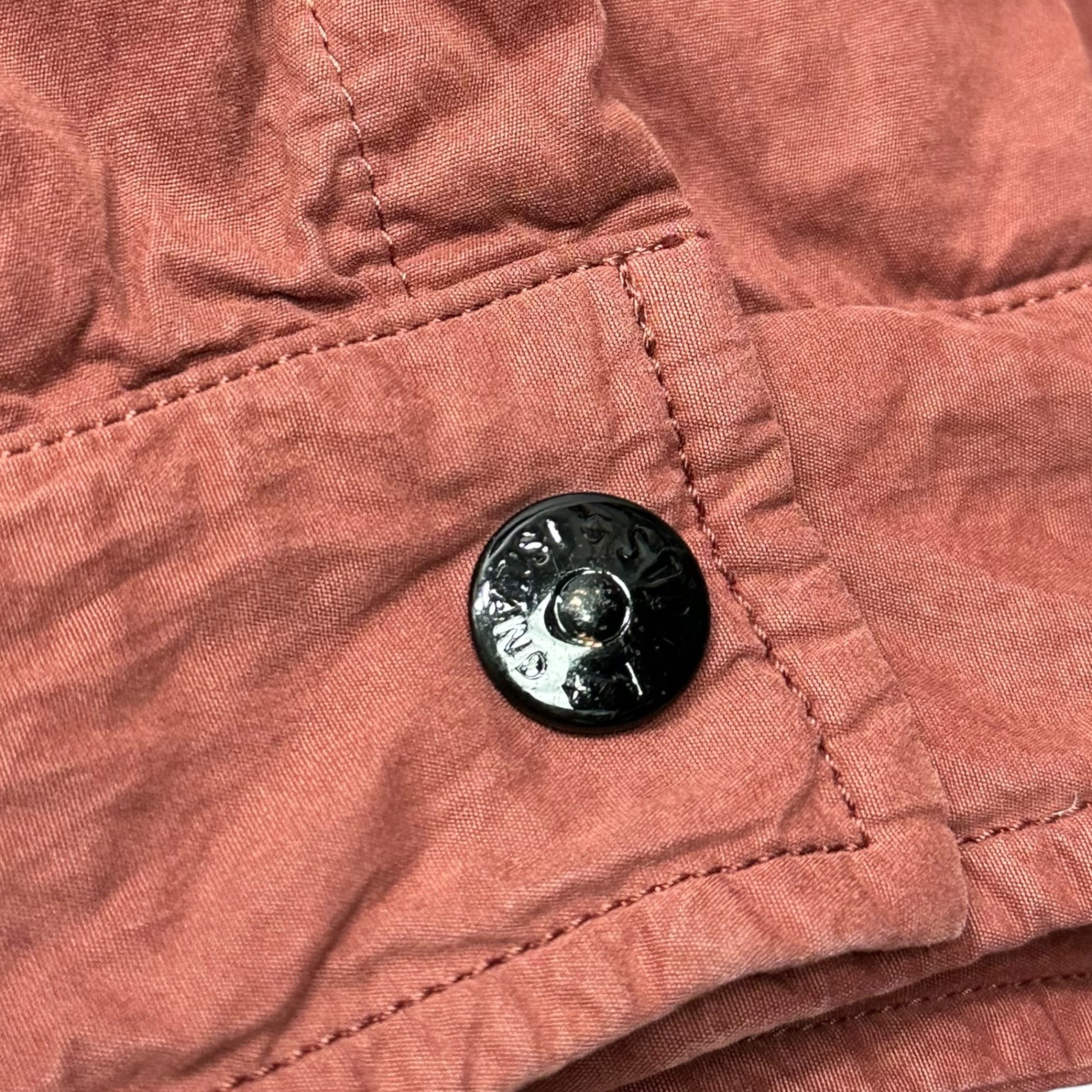 STONE ISLAND(ストーンアイランド) 06AW Garment-dyed C/N Zip-Up Jacket ガーメントダイ コットン ナイロン ジップアップ ジャケット 4515A04/92 XL レッド ブルゾン 00’s アーカイブ