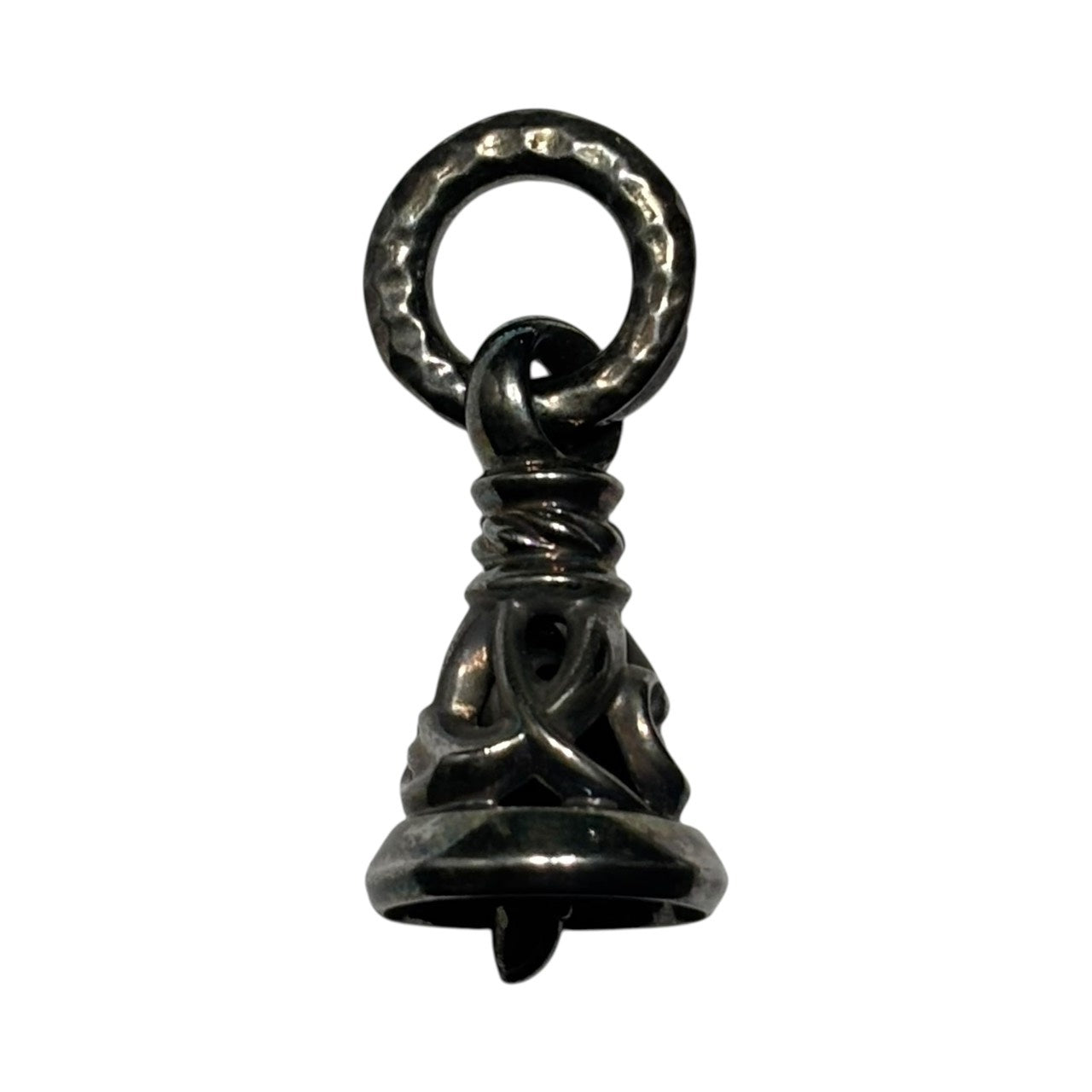 LONE ONES(ロンワンズ) 10th anniversary Blackout Edition Crane Bell Pendant Top Leather Choker Set 10周年記念 クレーンベル ペンダントトップ レザー チョーカー シルバー