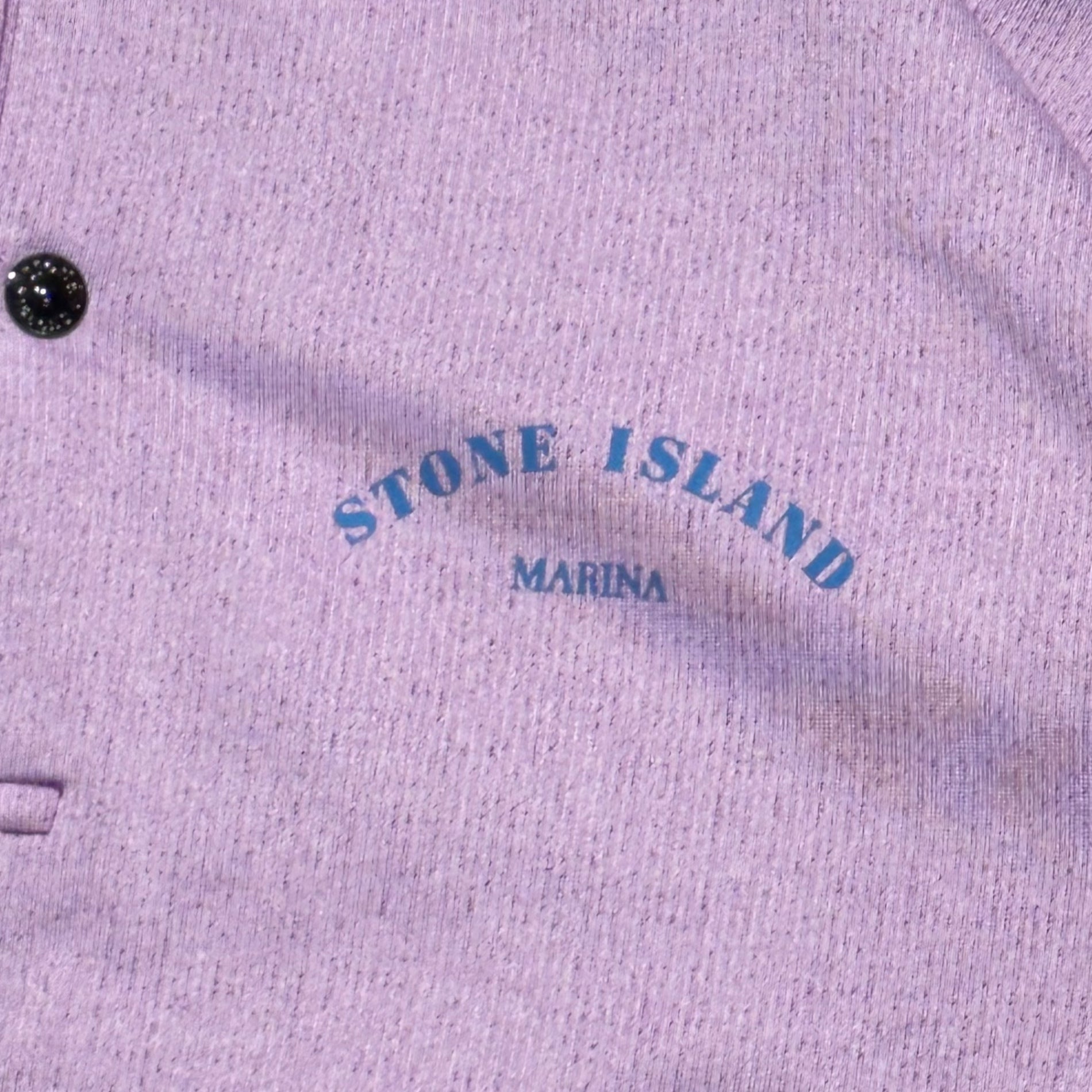 STONE ISLAND(ストーンアイランド) Marina Plated Dyed Hooded Sweat マリーナ プレート加工 染め フード付きスウェット 7815653X2 XL パープル