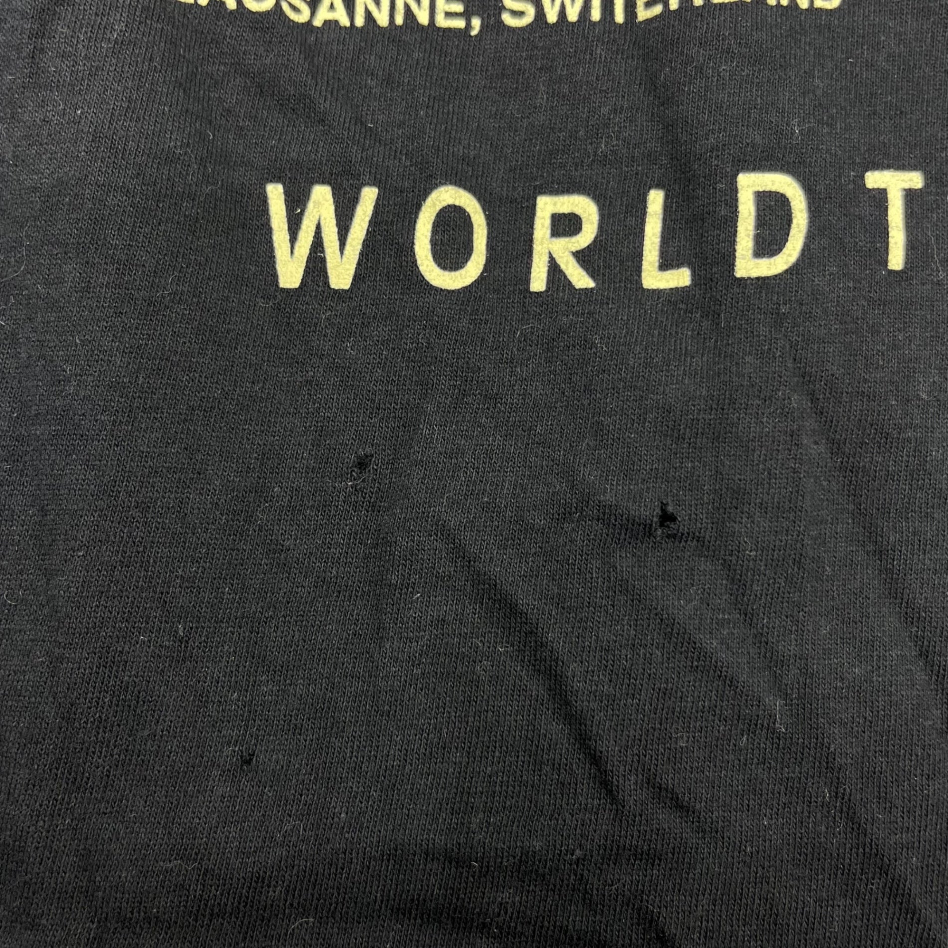 VINTAGE(ヴィンテージ) ©1993 DEEP PURPLE "WORLD TOUR 93-94" T-shirt ディープパープル ワールドツアー Tシャツ L ブラック 90s 90年代 ヴィンテージ バンド ロック