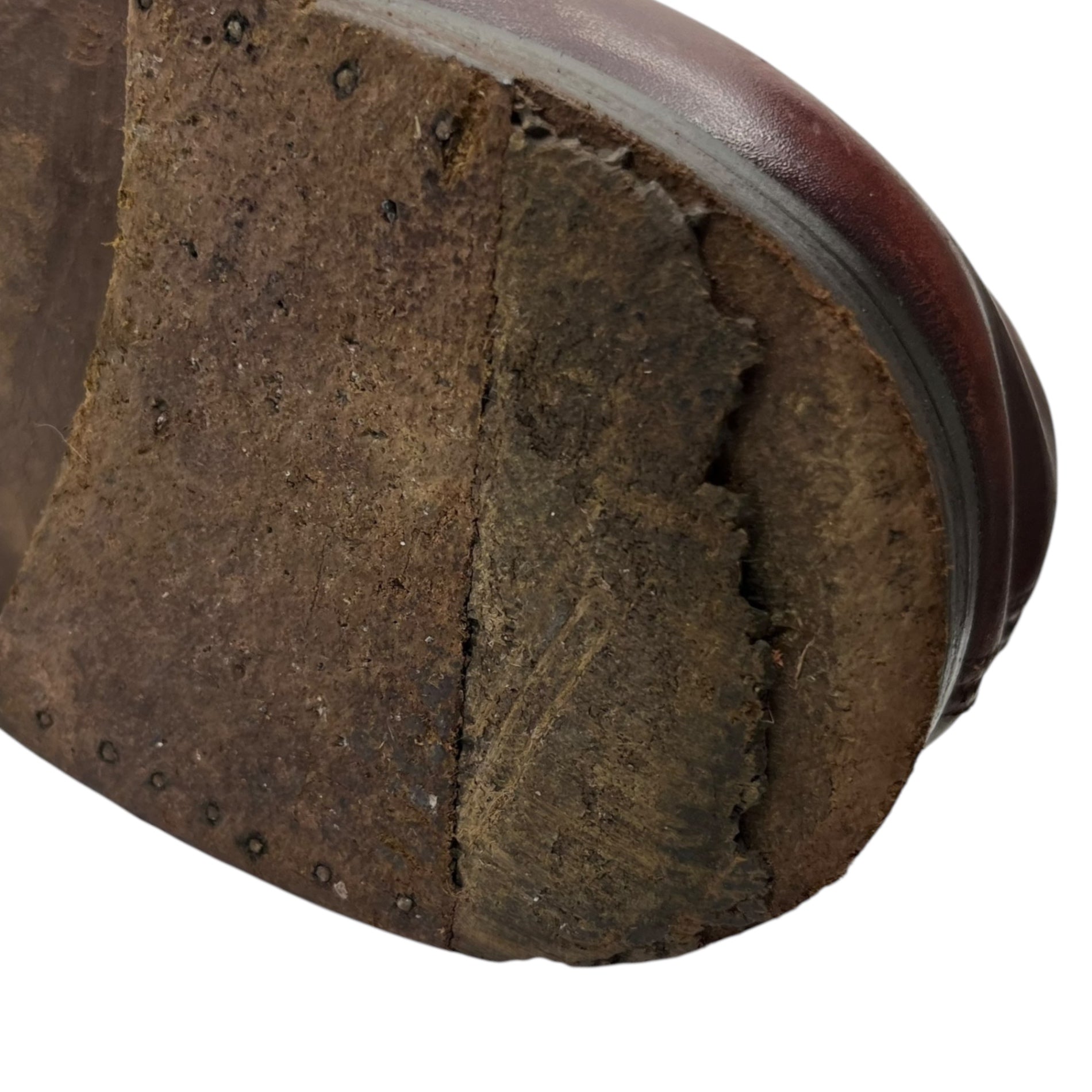 Tricker's(トリッカーズ) Lazy man レイジーマン サイド エラスティック スリッポン 075366 8-5(27cm程度) ブラウン レザー シューズ