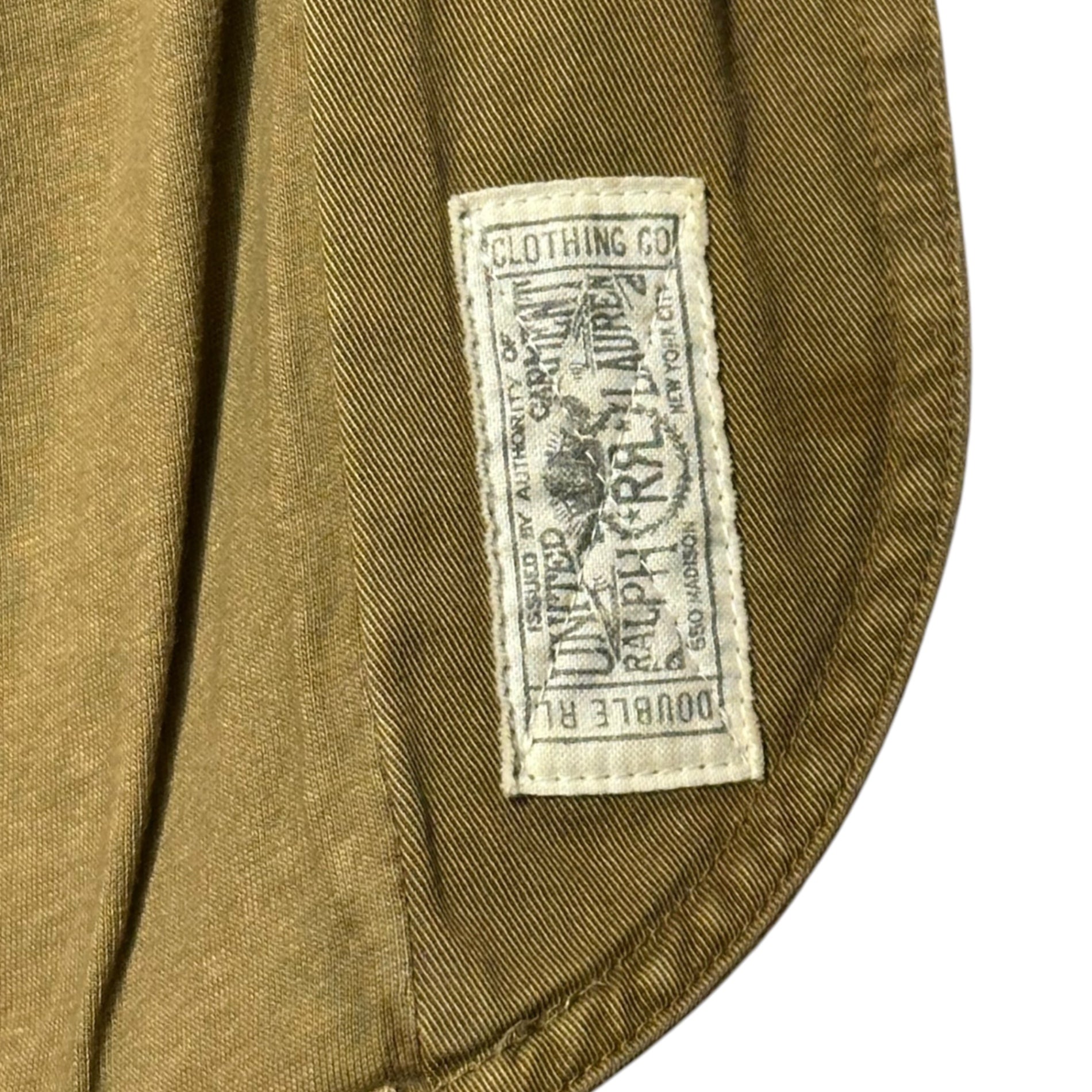 RRL(ダブルアールエル) Collar corduroy cotton hunting jacket コーデュロイ 襟 コットン ハンティング ジャケット 65392 S ブラウン