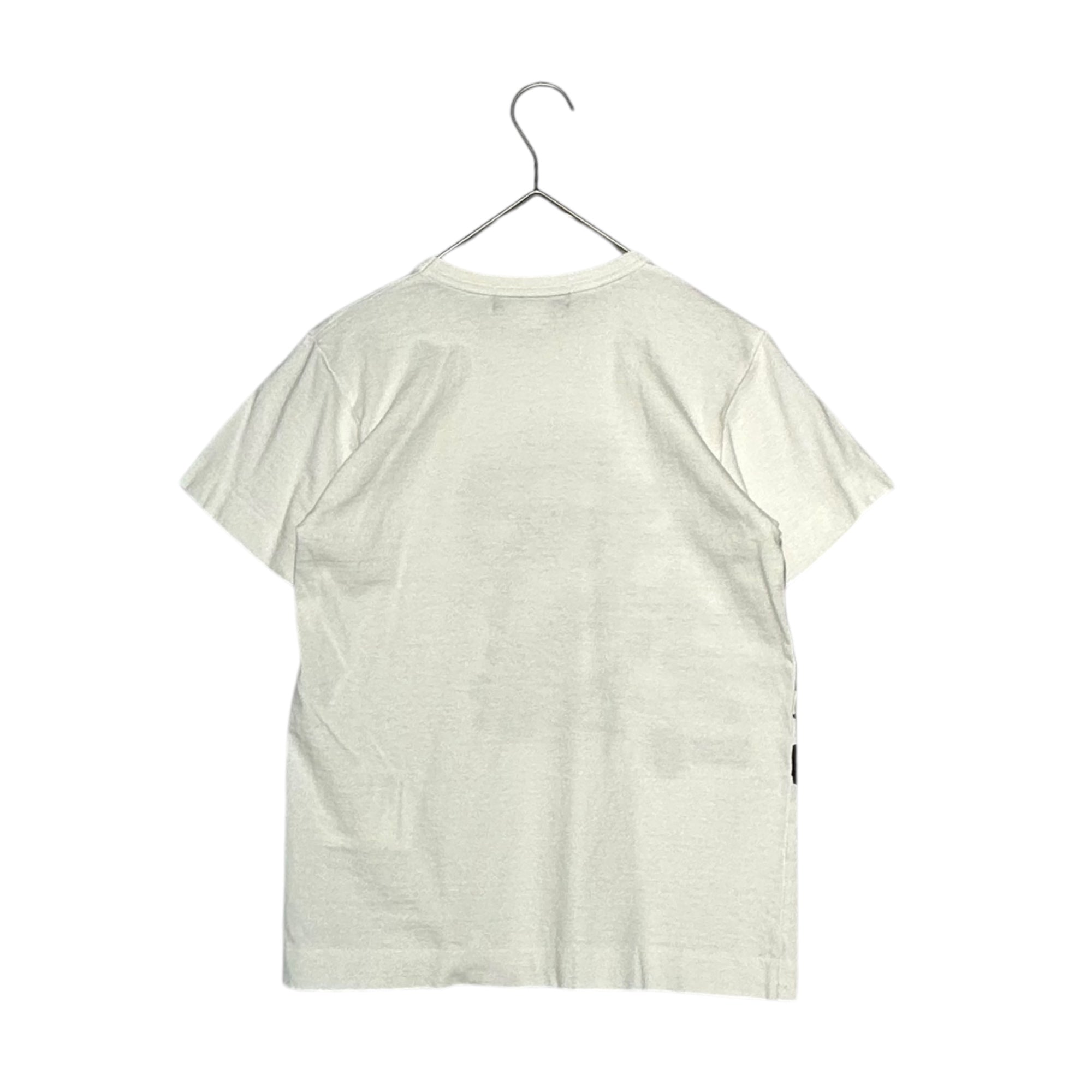 BLACK COMME des GARCONS(ブラックコムデギャルソン) Graphic S/S T-Shirt グラフィック 半袖 Tシャツ 1H-T010 S ホワイト×ブラック AD2011