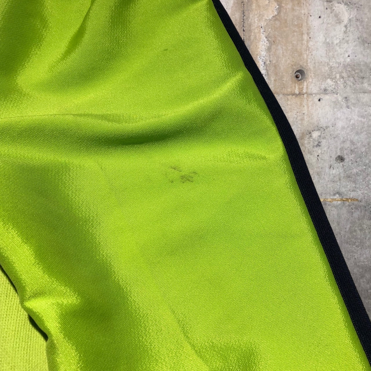 adidas(アディダス) 80'sスリーラインスキーパンツ グリーン W79 デサント期 フレアパンツ トラックパンツ