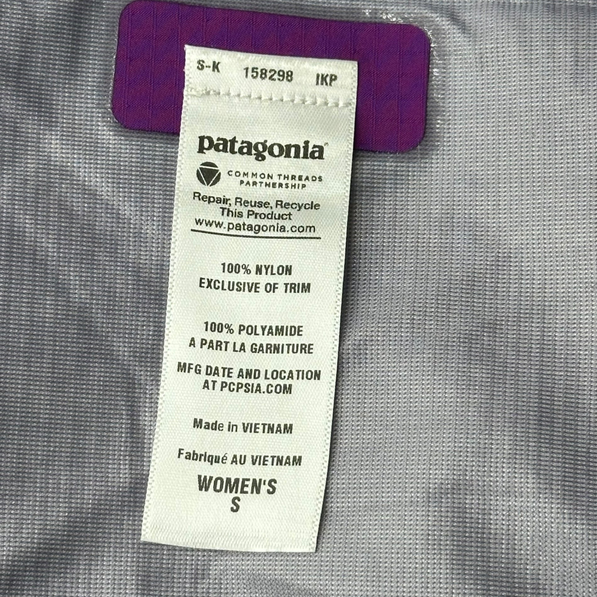 Patagonia(パタゴニア) Women's Light Flyer Jacket ウィメンズ ライト フライヤー ジャケット 24085FA13 S パープル