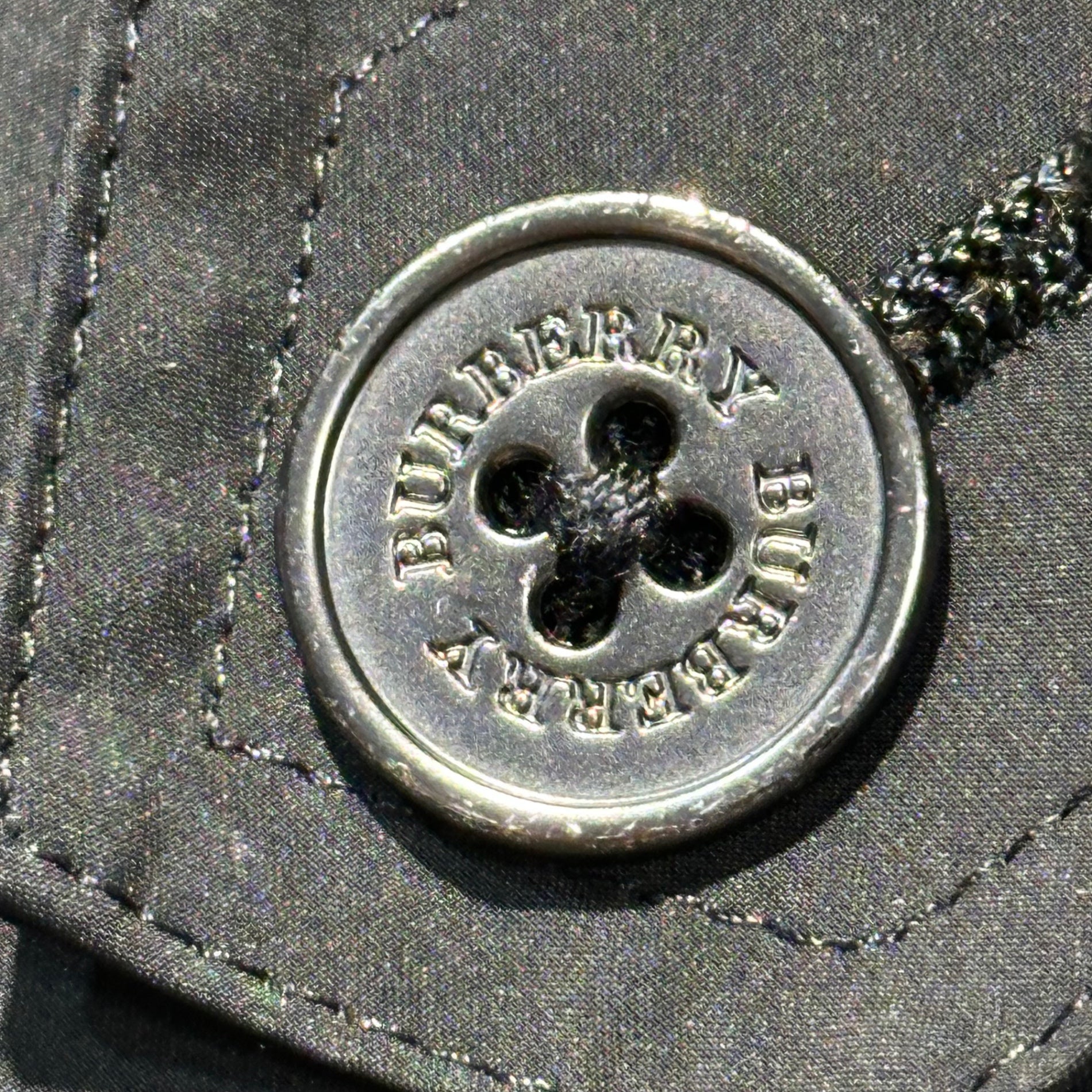 BURBERRY LONDON(バーバリーロンドン) Nova Check Lining Polyester Half Coat ノヴァチェック ライニング ポリエステル ハーフ コート BBN64-440-09 M ブラック ジャケット