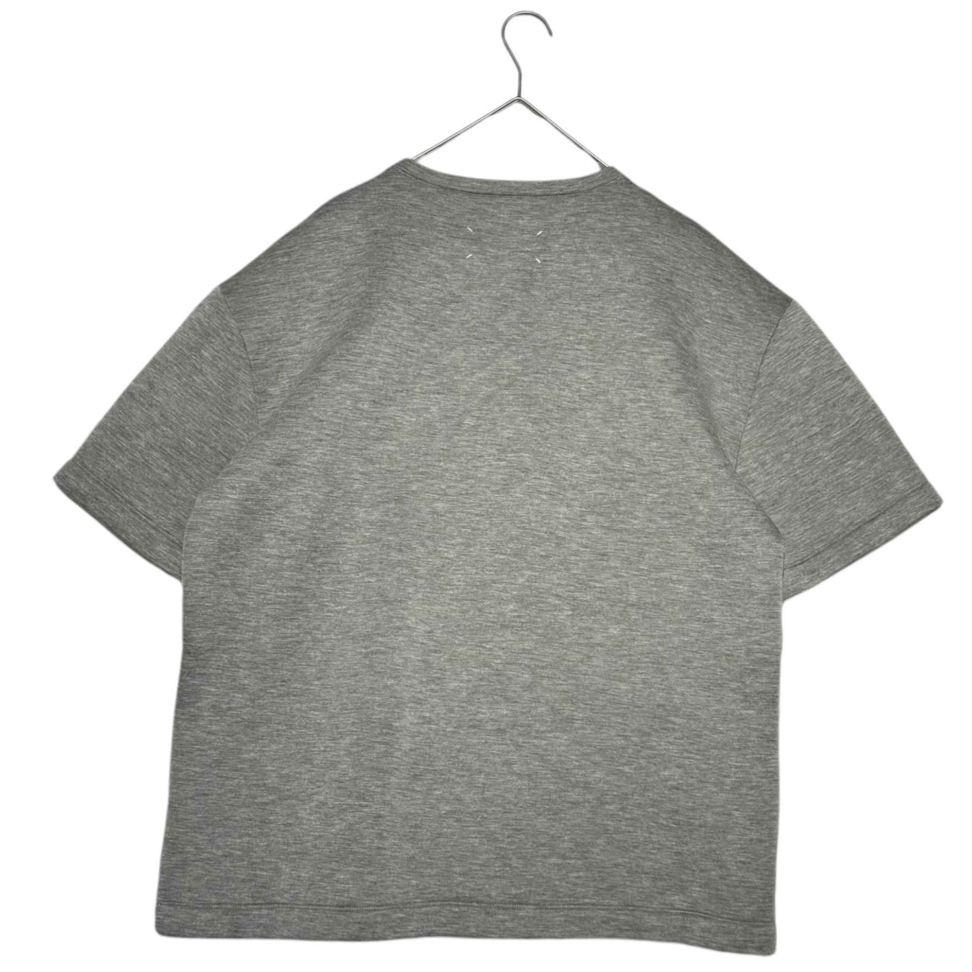 MAISON MARGIELA(メゾンマルジェラ) 19AW Bonding Crew Neck S/S Tee ボンディング クルーネック 半袖 Tシャツ S50GC0548 46 グレー