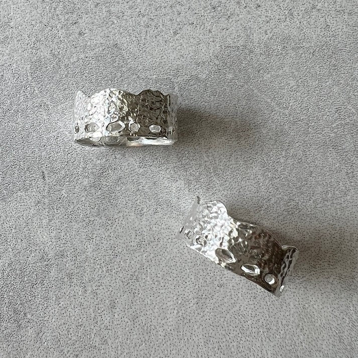 m.soeur(エムスール) リバーレースリング 1938SV #14 シルバー