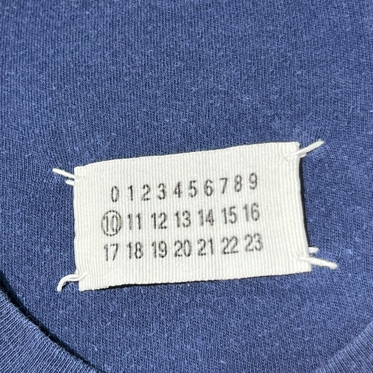 Maison Martin Margiela(メゾン マルタンマルジェラ) 00AW~01AW MISS DEANNA Crew neck L/S T-shirt 本人期 ミスディアナ クルーネック 長袖 Tシャツ 333-39409 S ネイビー カットソー アーカイブ KOKONOE