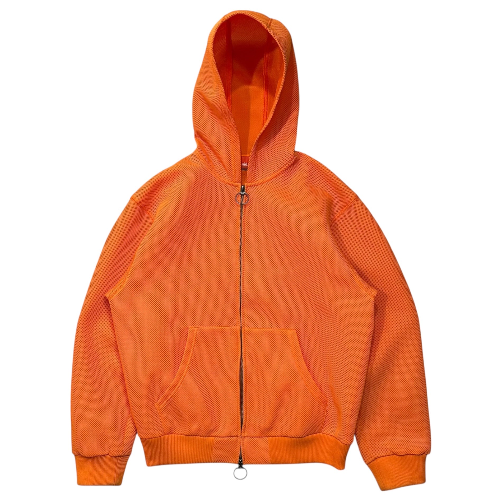 Laid.B(レイド ビー) 24SS Oka Surfer Hoodie オカ サーファー フーディー LB24SS-PO02 2 オレンジ ジップ パーカー メッシュ