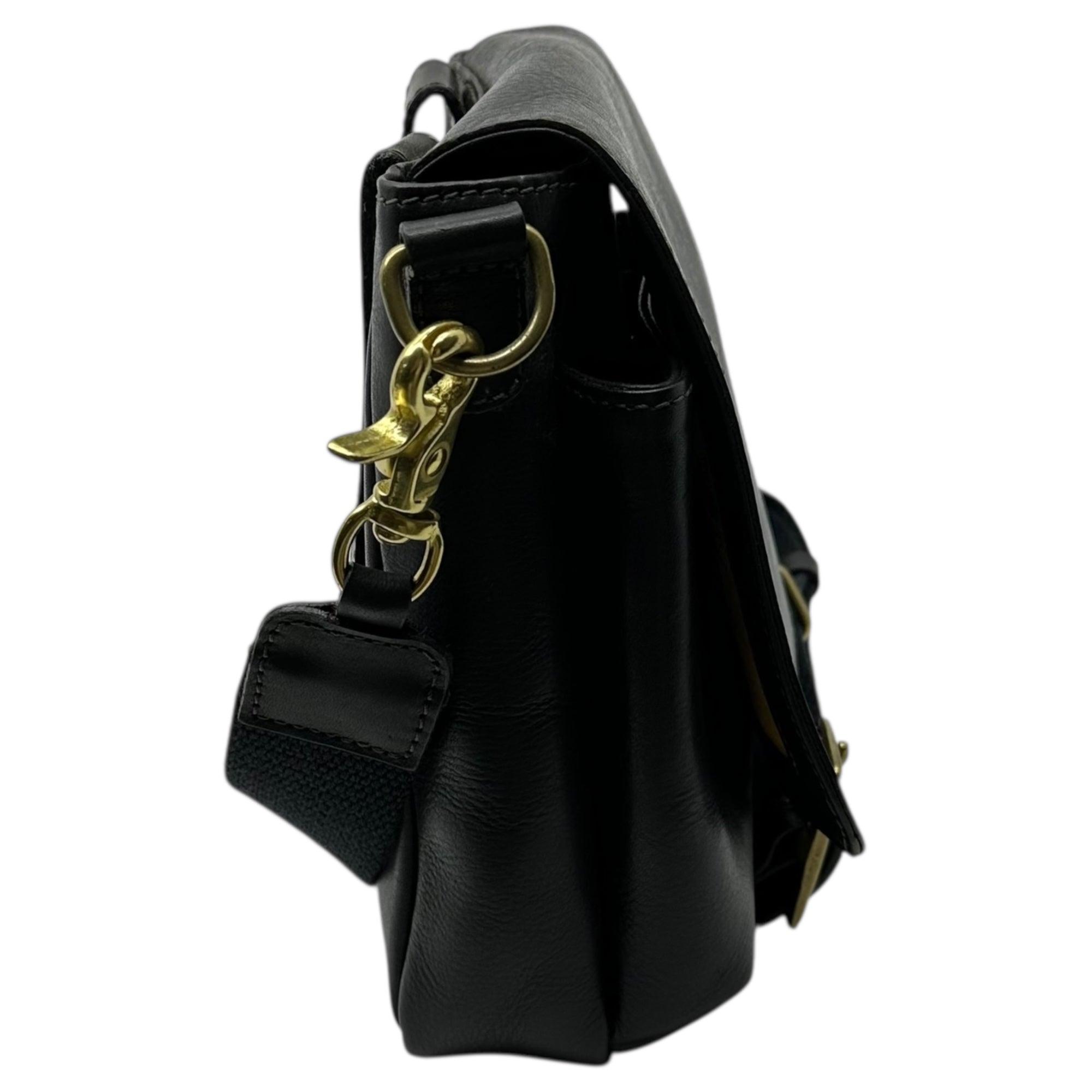 SOMES SADDLE(ソメスサドル) Leather Shoulder Bag レザー ショルダー バッグ ブラック 本革