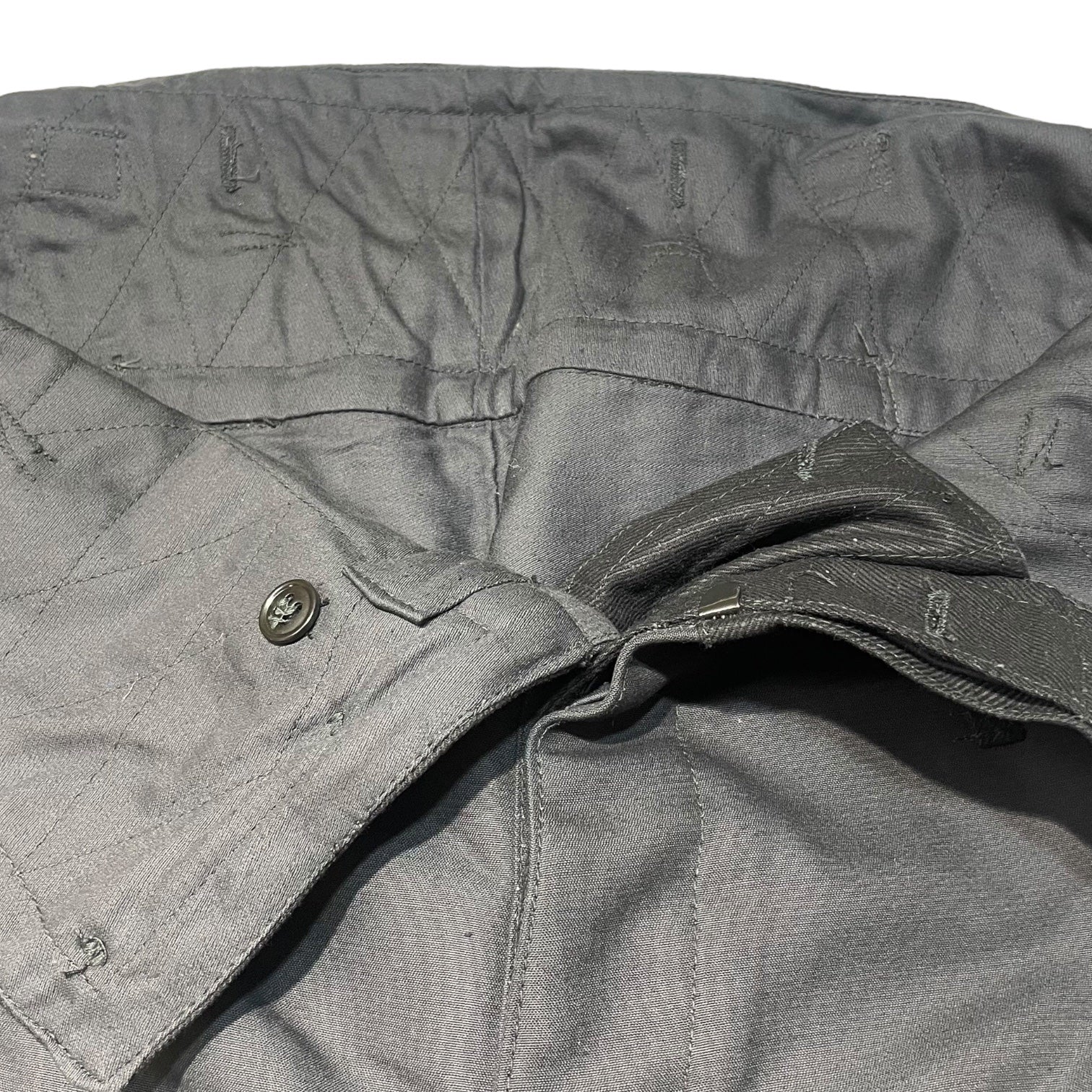 Russian army(ロシア軍) 70's Tankers pants タンカース パンツ 48-3 ブラック 旧ソ連軍 70年代 ヴィンテージ ミリタリー