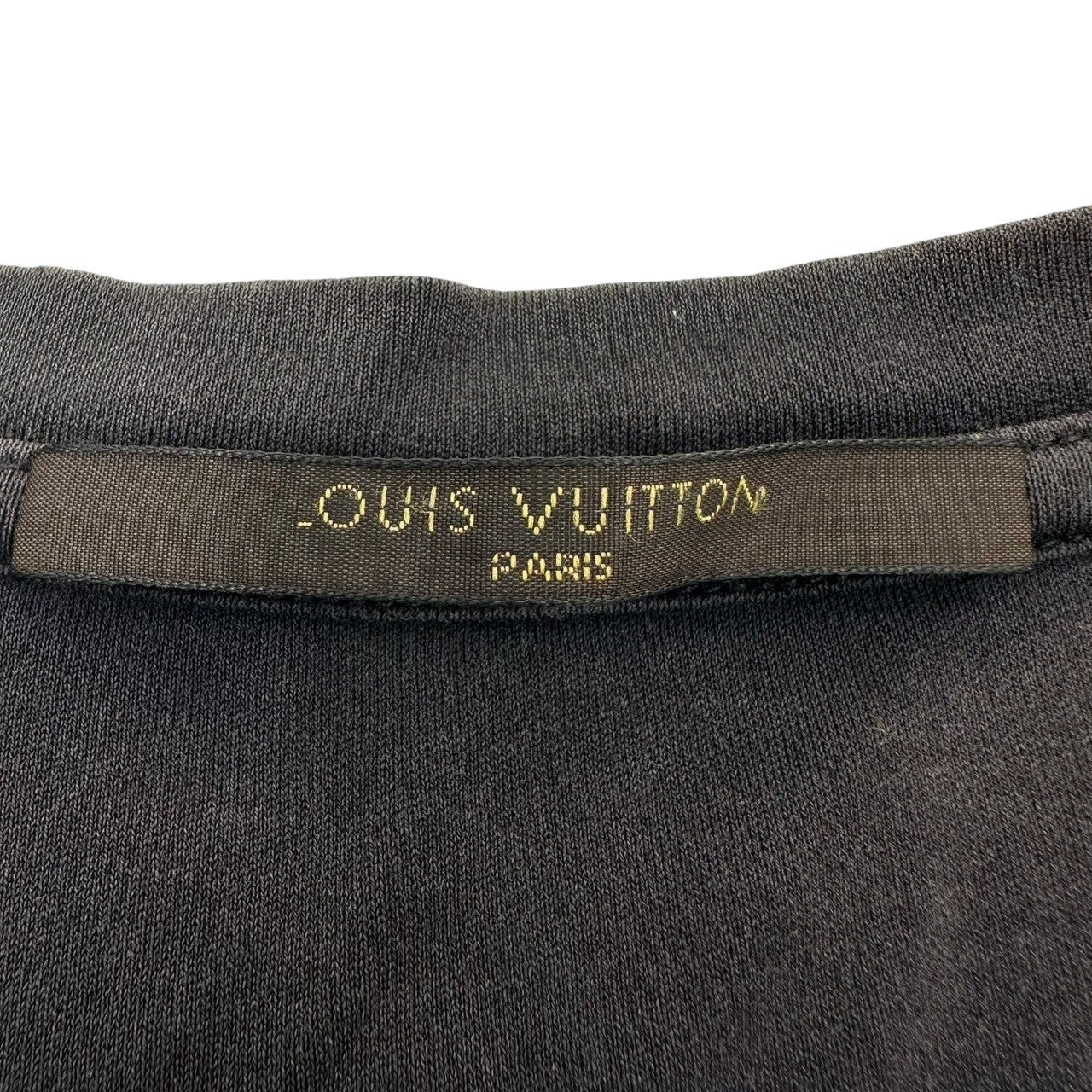 LOUIS VUITTON(ルイヴィトン) Cut-off Custom Monogram Print Pocket Sleeveless T-shirt カットオフ カスタム モノグラムプリント ポケット ノースリーブ Tシャツ S ブラック