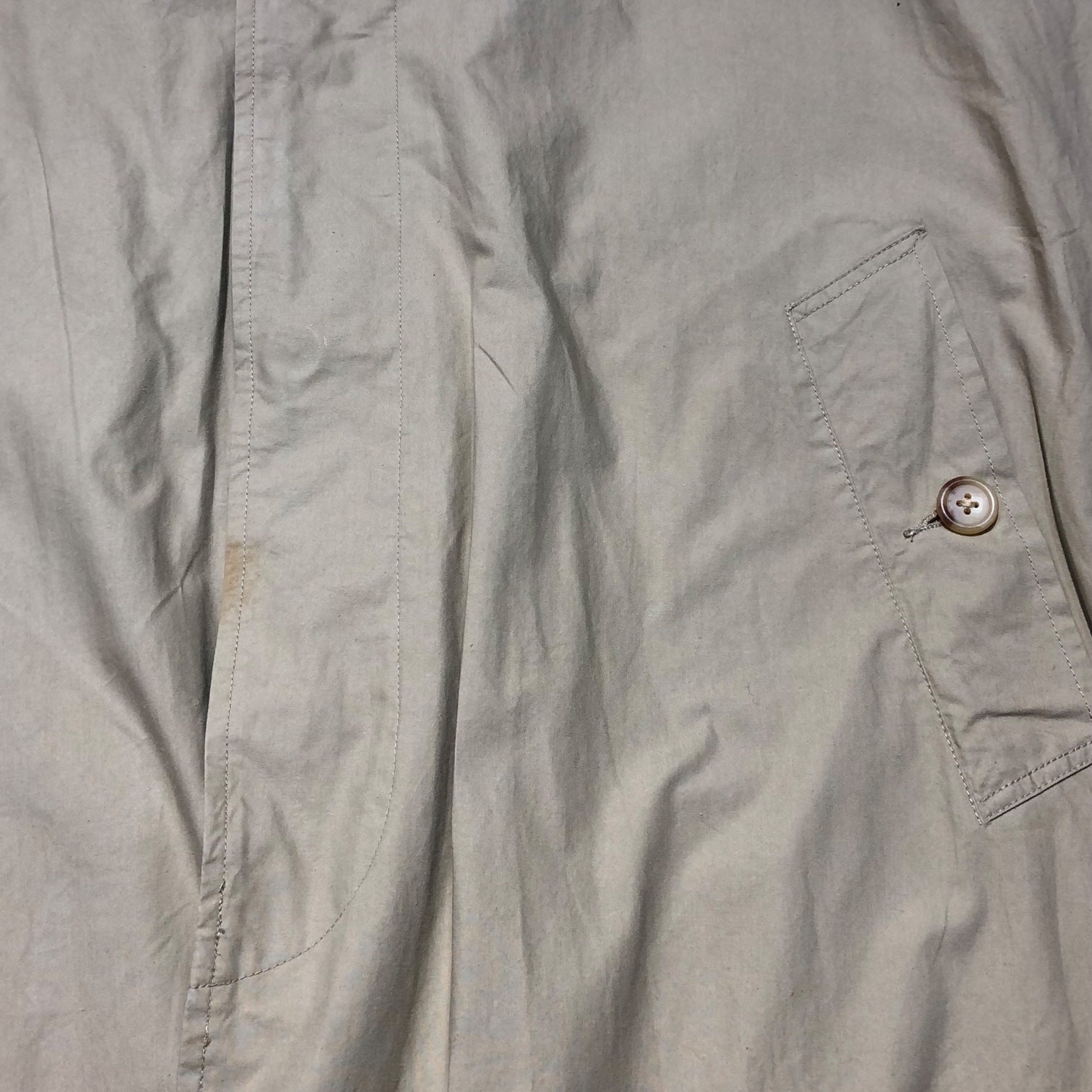 POLO RALPH LAUREN(ポロラルフローレン) 90's super long balmakaan coat スーパーロング バルマカーンコート L ベージュ ステンカラー