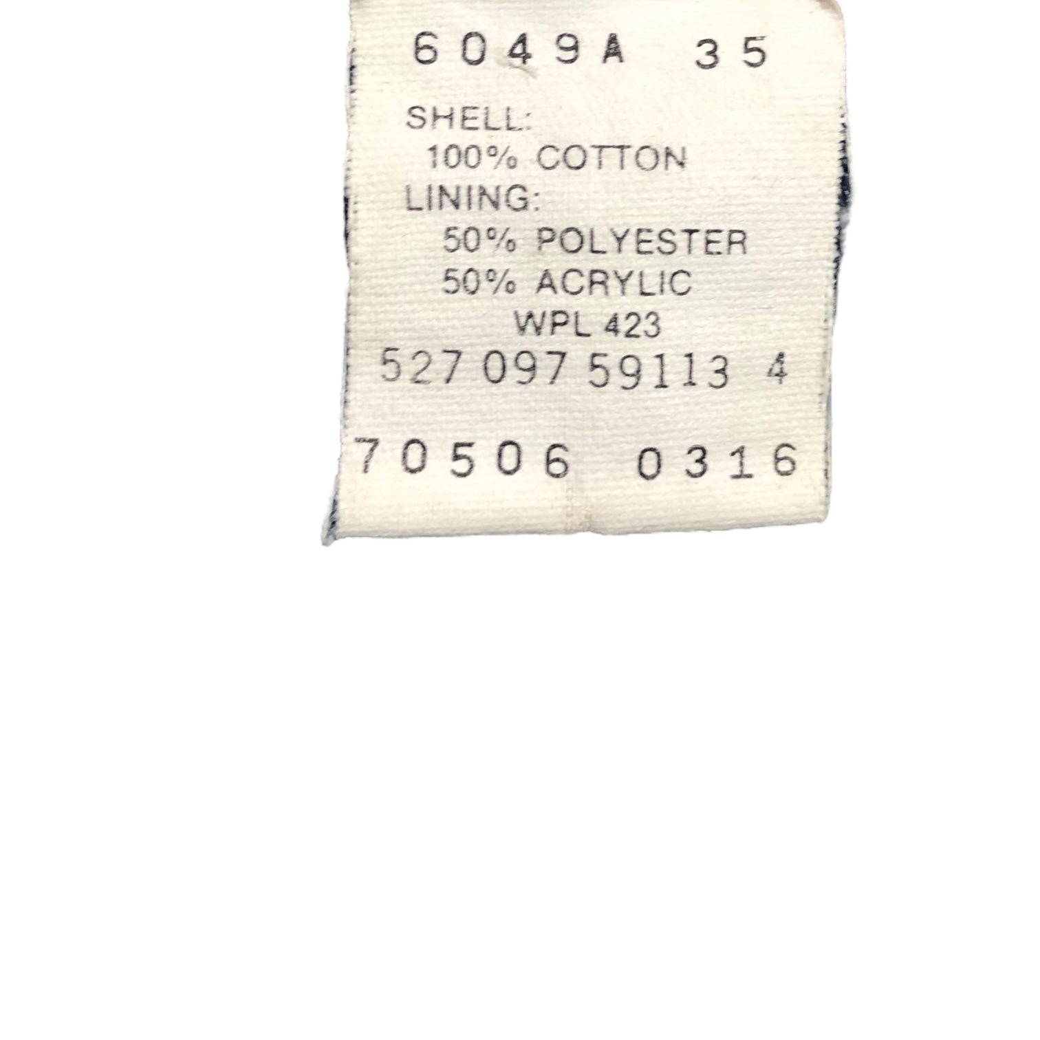 Levi's(リーバイス) 90's 3rd blanket denim jacket ブランケット デニム ジャケット 70506-0316 36(S程度) インディゴ USA製 97年製 572