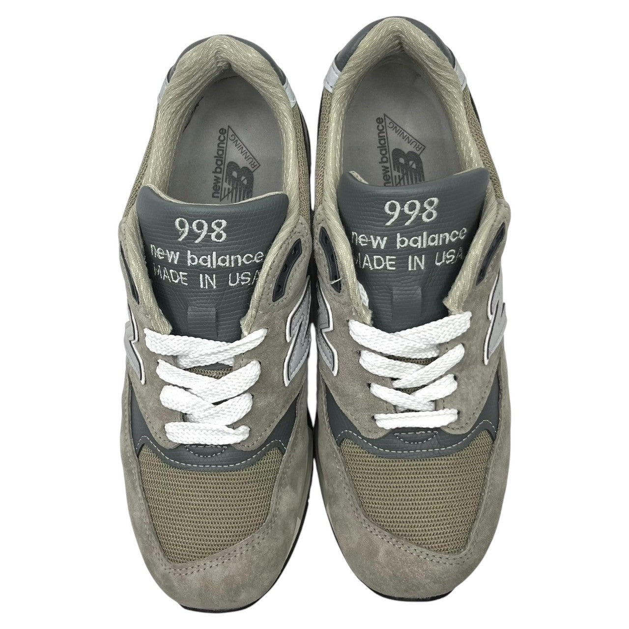 NEW BALANCE(ニューバランス) Made in USA 998 GR "Gray" ローカット スニーカー U998GR 26cm グレー 箱付