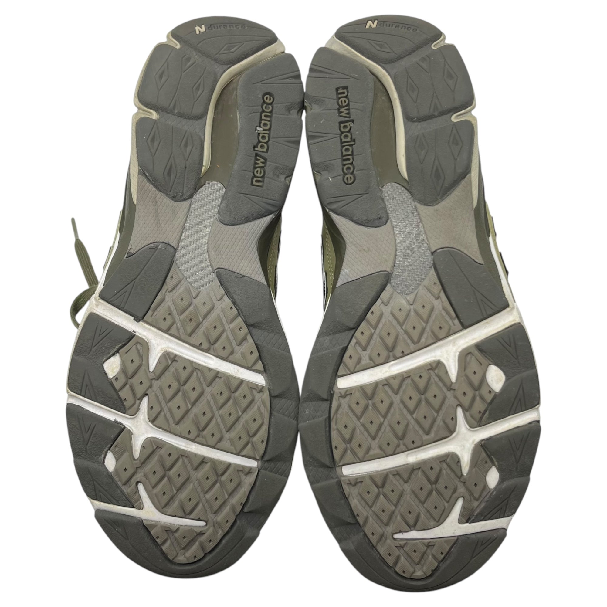 NEW BALANCE(ニューバランス) 990V3 low cut sneakers ローカット スニーカー ランニングシューズ M990BT3 27.0cm カーキ×オレンジ 箱付