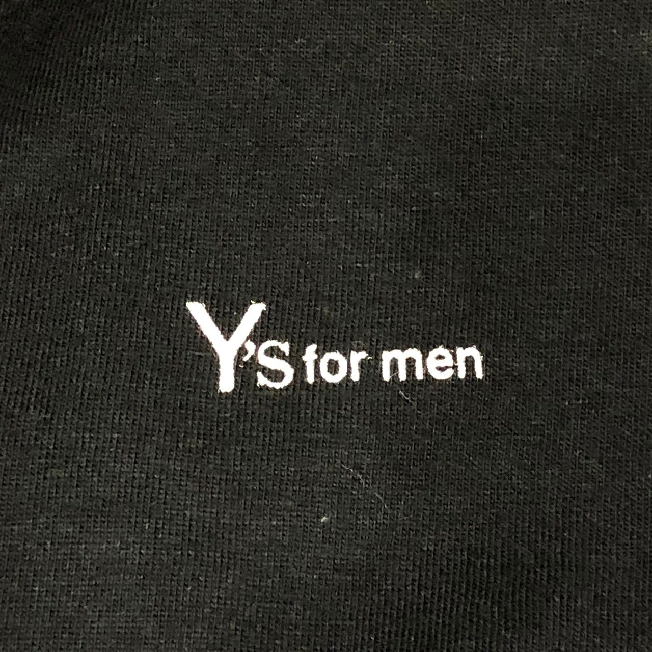 Y's for men(ワイズフォーメン) 90's Vintage one point logo short sleeve T-shirt ヴィンテージ ワンポイントロゴ ショートスリーブ Tシャツ 90年代 MR-T01-001 表記なし(FREE) ブラック×ホワイト