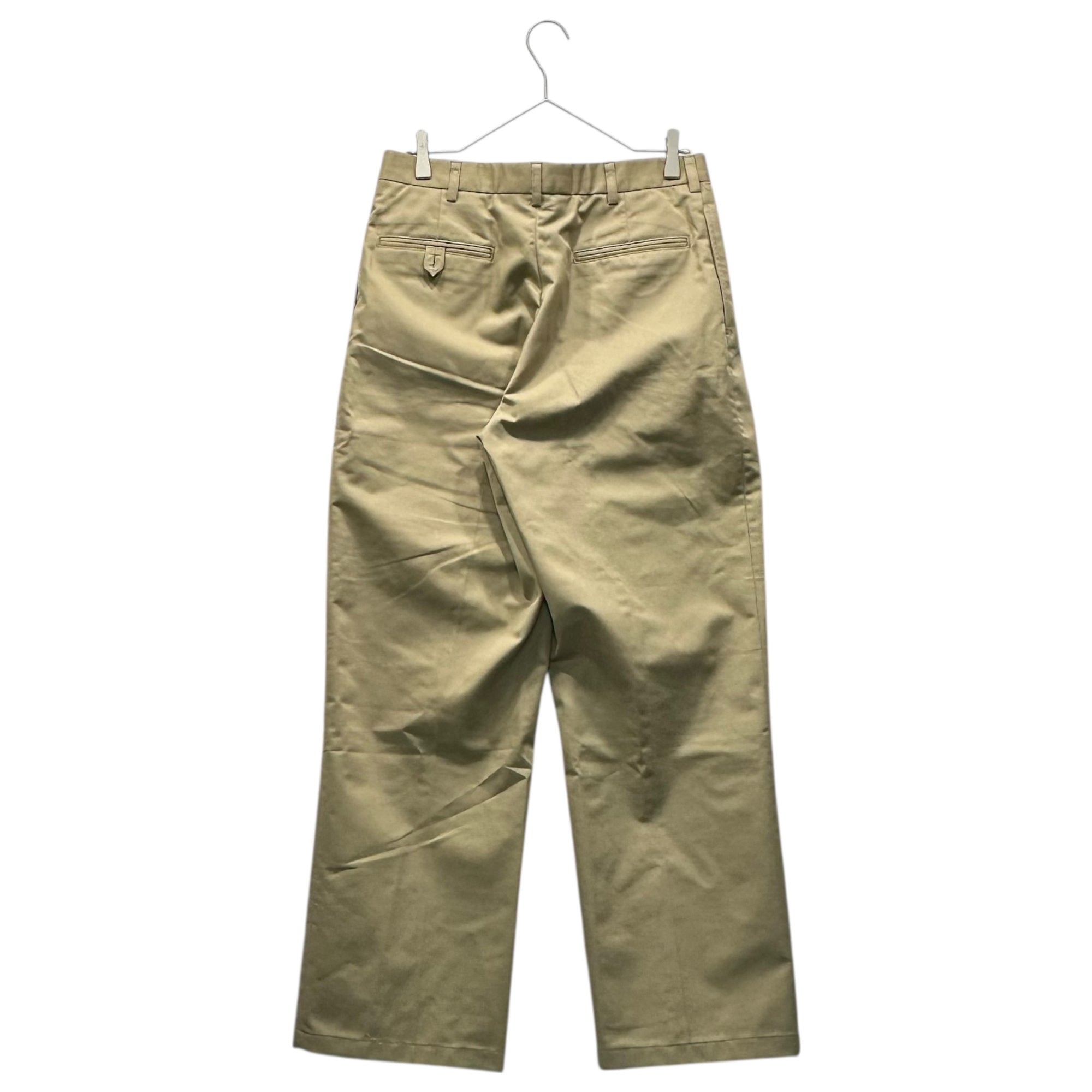 CREIGHTON(クレイトン) 65/35 U.S. NAVY Chino Trousers チノ トラウザー 33L ベージュ パンツ スラックス USA製