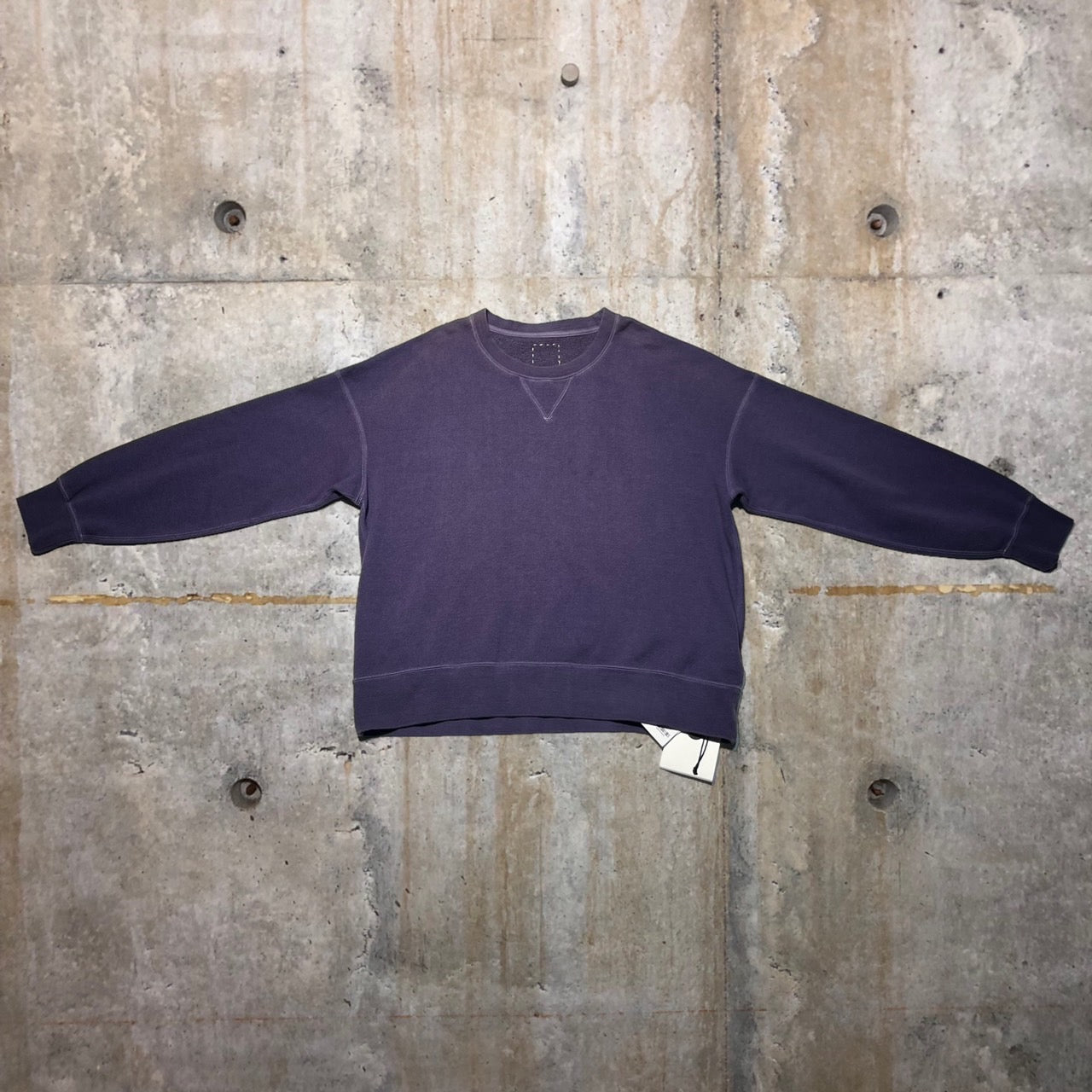 VISVIM(ビズビム) 23SS JUMBO SB SWEAT L/S( V.D.)/クルーネックスウェット 0123105010010 2 パープル ヴィズヴィム