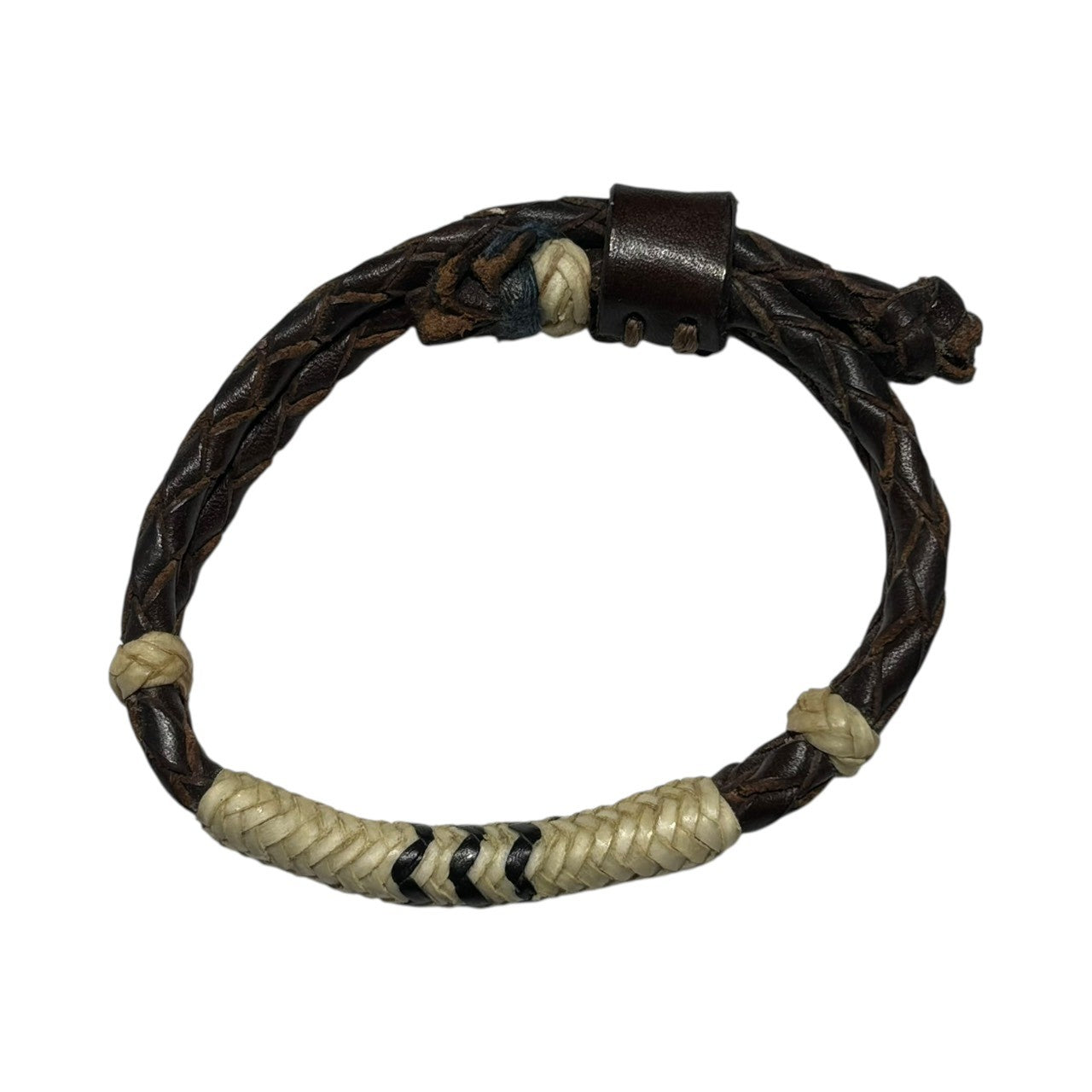 RRL(ダブルアールエル) Rawhide Leather Bracelet ローハイド レザー ブレスレット ブラウン