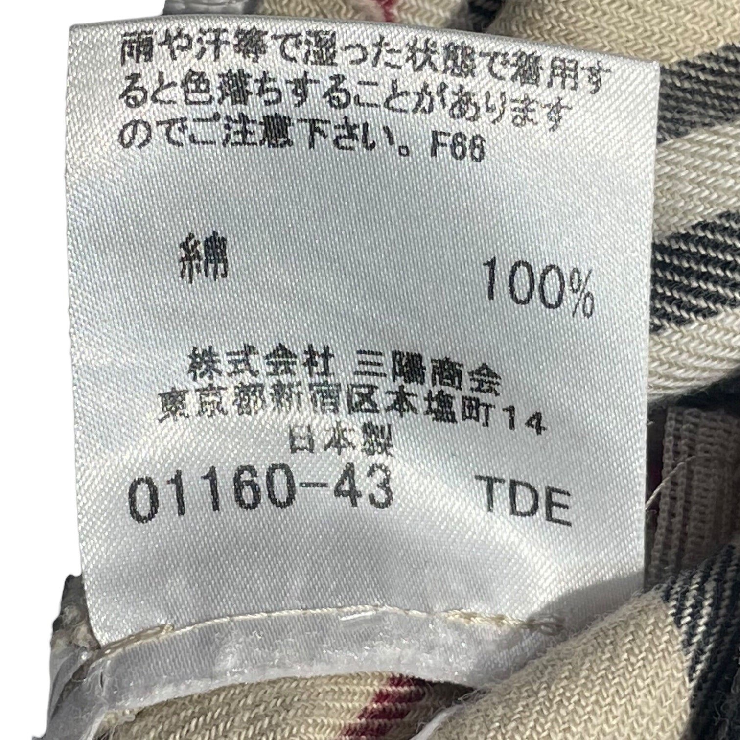 BURBERRY BLUE LABEL(バーバリーブルーレーベル) ノバチェック ノースリーブ ブラウス ベルト ウエスト フレア バーバリーチェック FE528-260-43 36(S程度) ベージュ