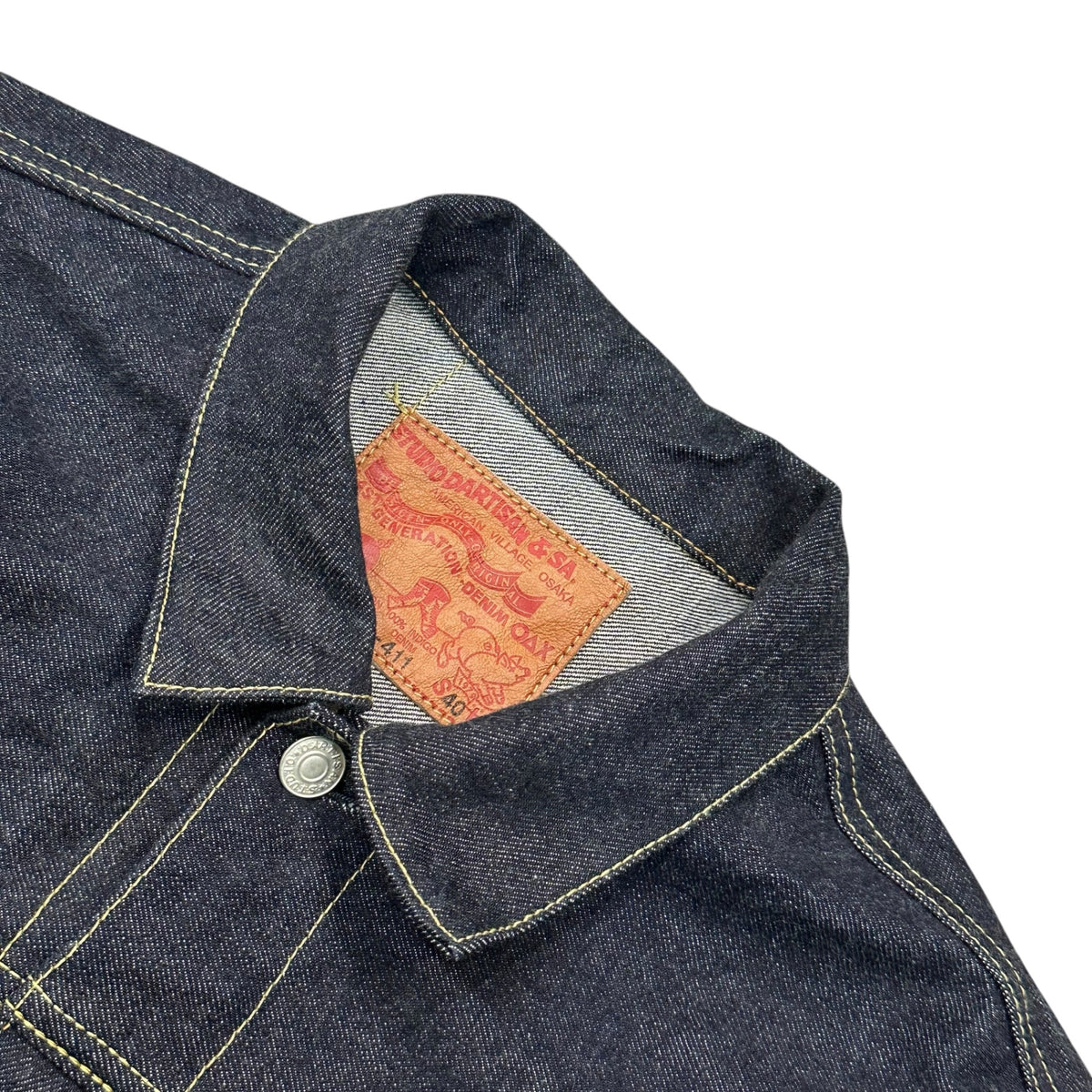 STUDIO D'ARTISAN(ステュディオ・ダ・ルチザン) 1st TYPE DENIM JACKET 100番台 1stタイプ デニム ジャケット SD-411 40 インディゴ