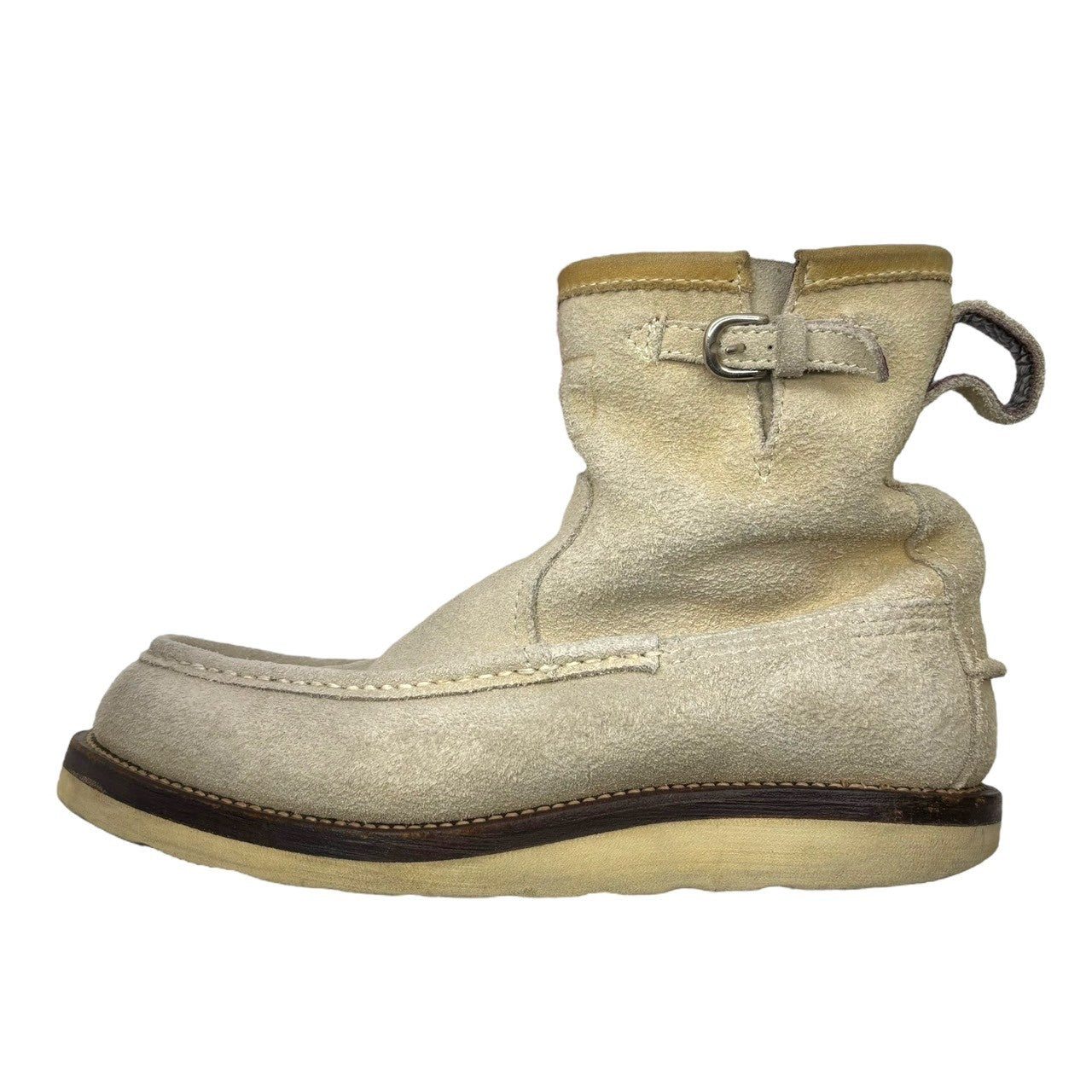 WTAPS(ダブルタップス) suede moccasin boots スウェード モカシン ブーツ 27cm アイボリー