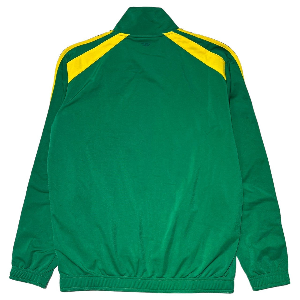 DIESEL(ディーゼル) AMST-SMEETCH logo track jacket ロゴ トラック ジャケット A05820 S グリーン×イエロー ジャージ ブルゾン