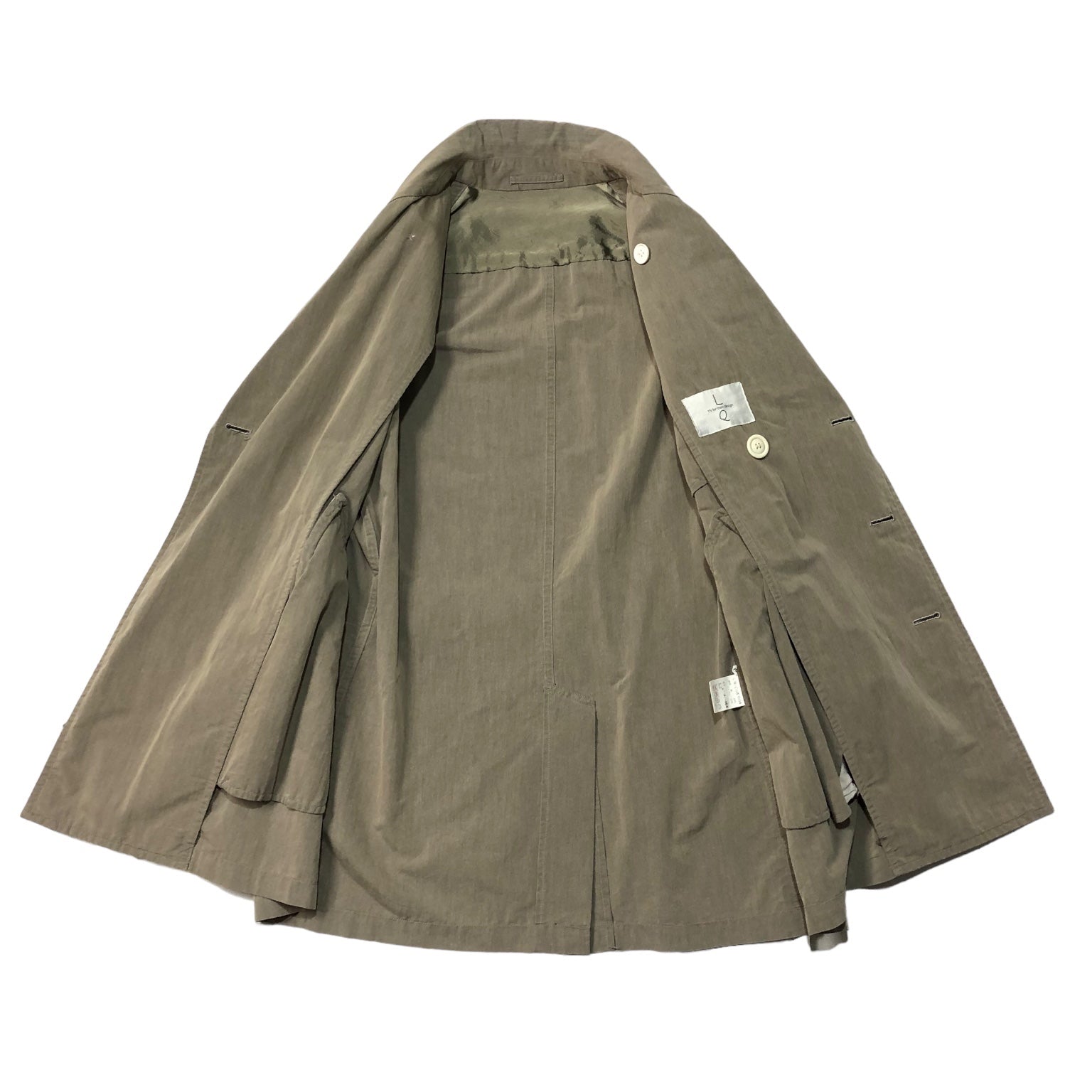 Y's for men(ワイズフォーメン) 90's short trench coat ショート丈 トレンチ コート ジャケット LW-C05-004 M ベージュ 90年代