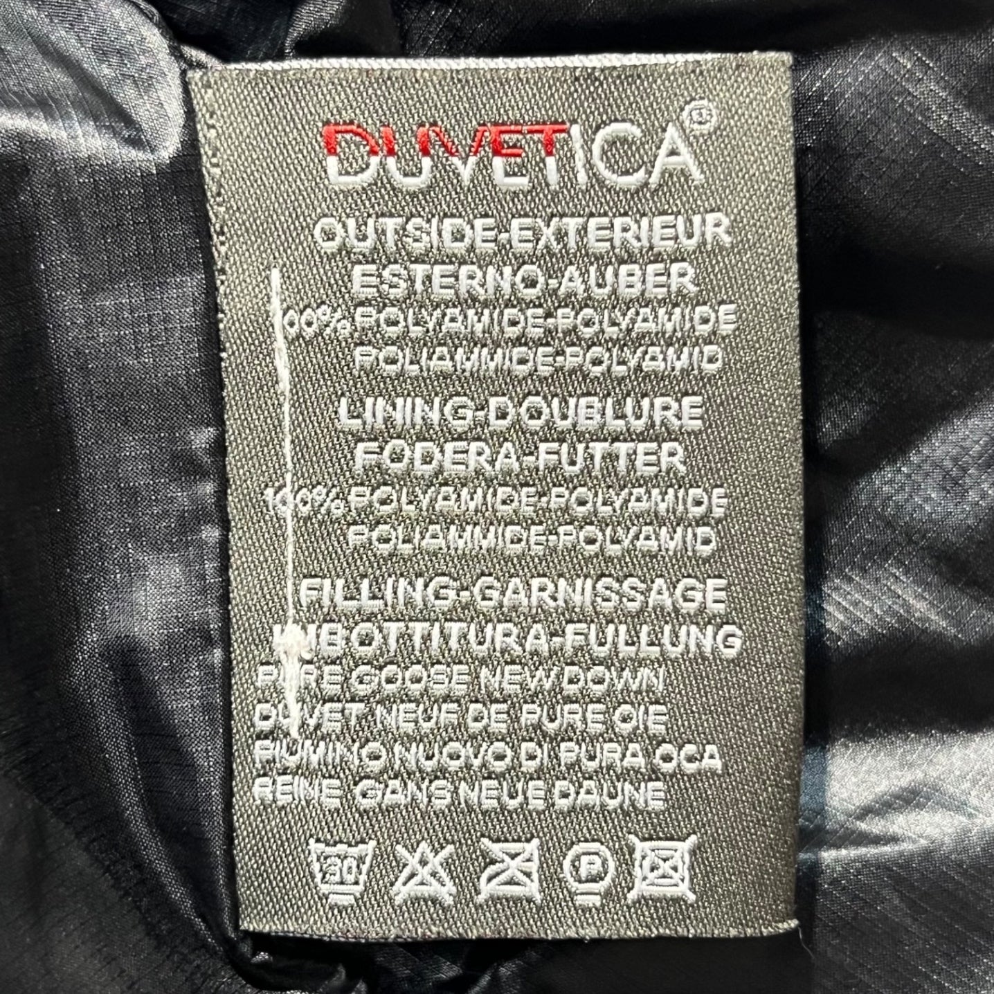 DUVETICA(デュベティカ) polluce カモフラ ウール フーデット ダウン ジャケット U.400.02-1032 46(M程度) ブラック