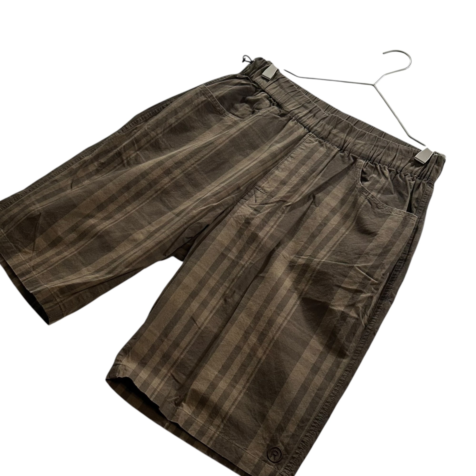 RESONATE GOODENOUGH(リゾネイトグッドイナフ) 00's Tartan check shorts タータンチェック ハーフパンツ ショーツ RSE-0616 L ダークブラウン