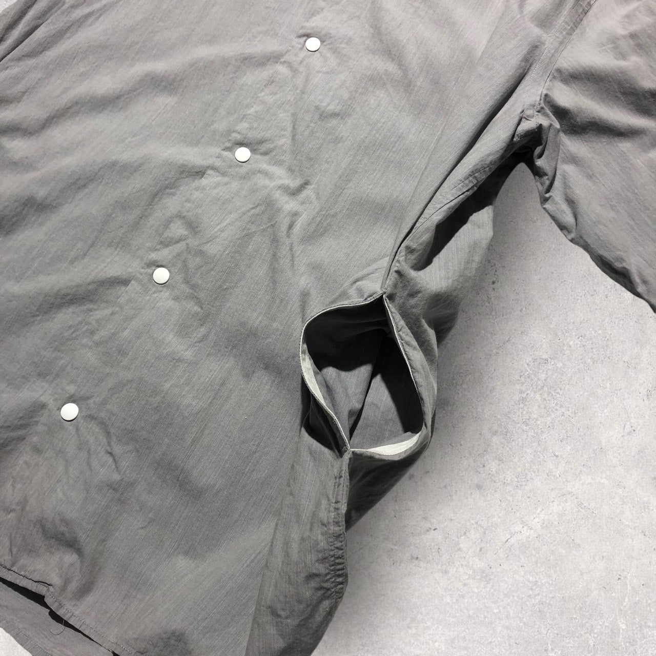 YAECA(ヤエカ) COMFORT SHIRT L グレー