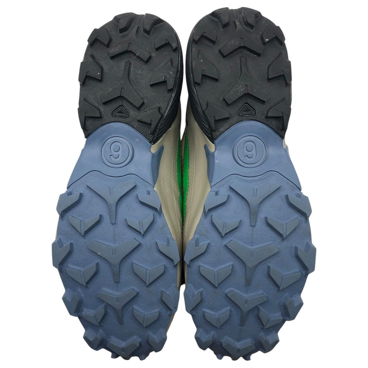 MM6 MAISON MARGIELA×Salomon(エムエムシックス メゾンマルジェラ×サロモン) 22SS CROSS LOW クロスロー テック スニーカー 471698 S66WS0080 27.5cm ベージュ×グリーン×ピンク