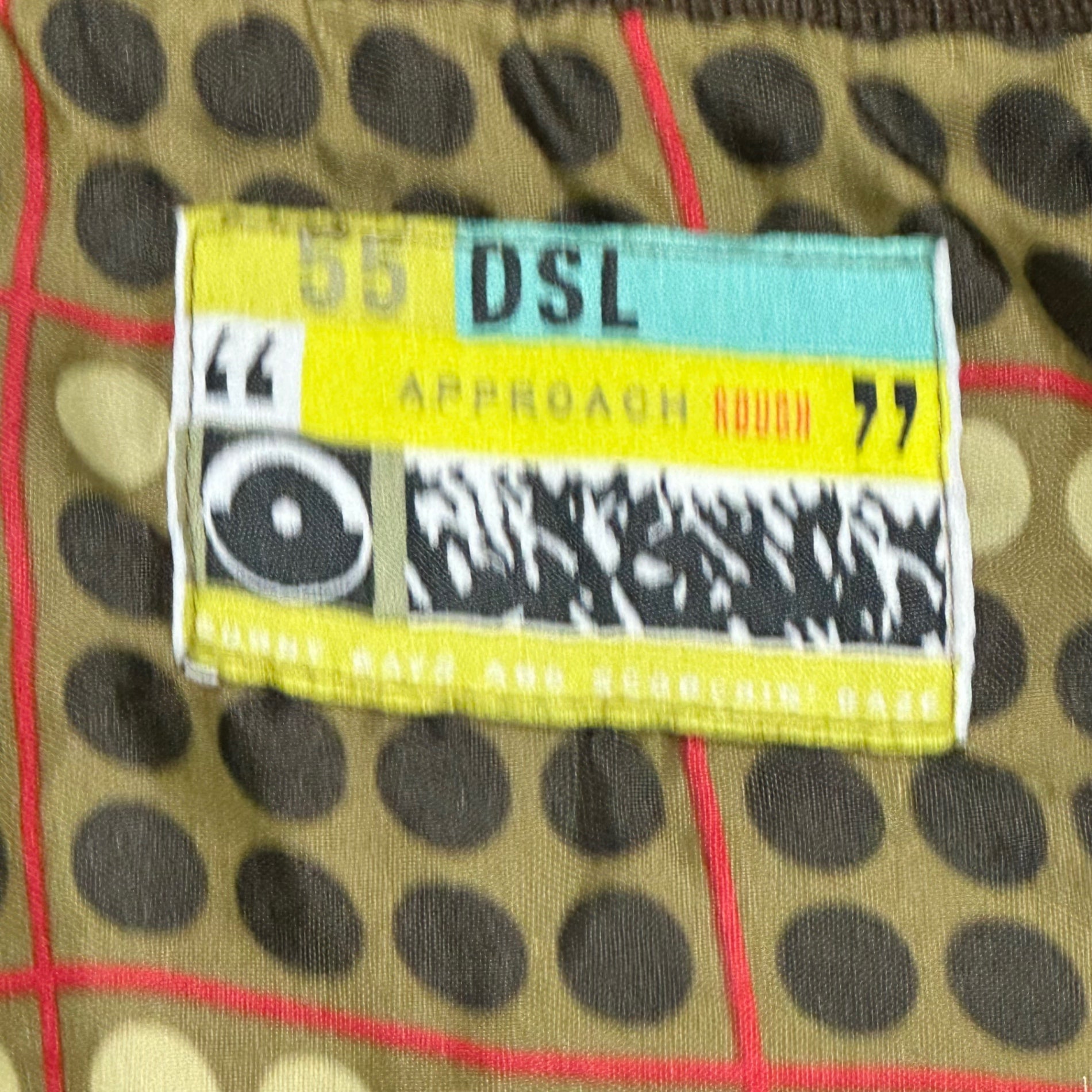 55DSL(フィフティーファイブディーエスエル) 90's Knit Rib Panel Nylon Zip-Up Jacket 90年代 ニットリブ 切替 ナイロン ジップアップ ジャケット L ブルー×ブラウン