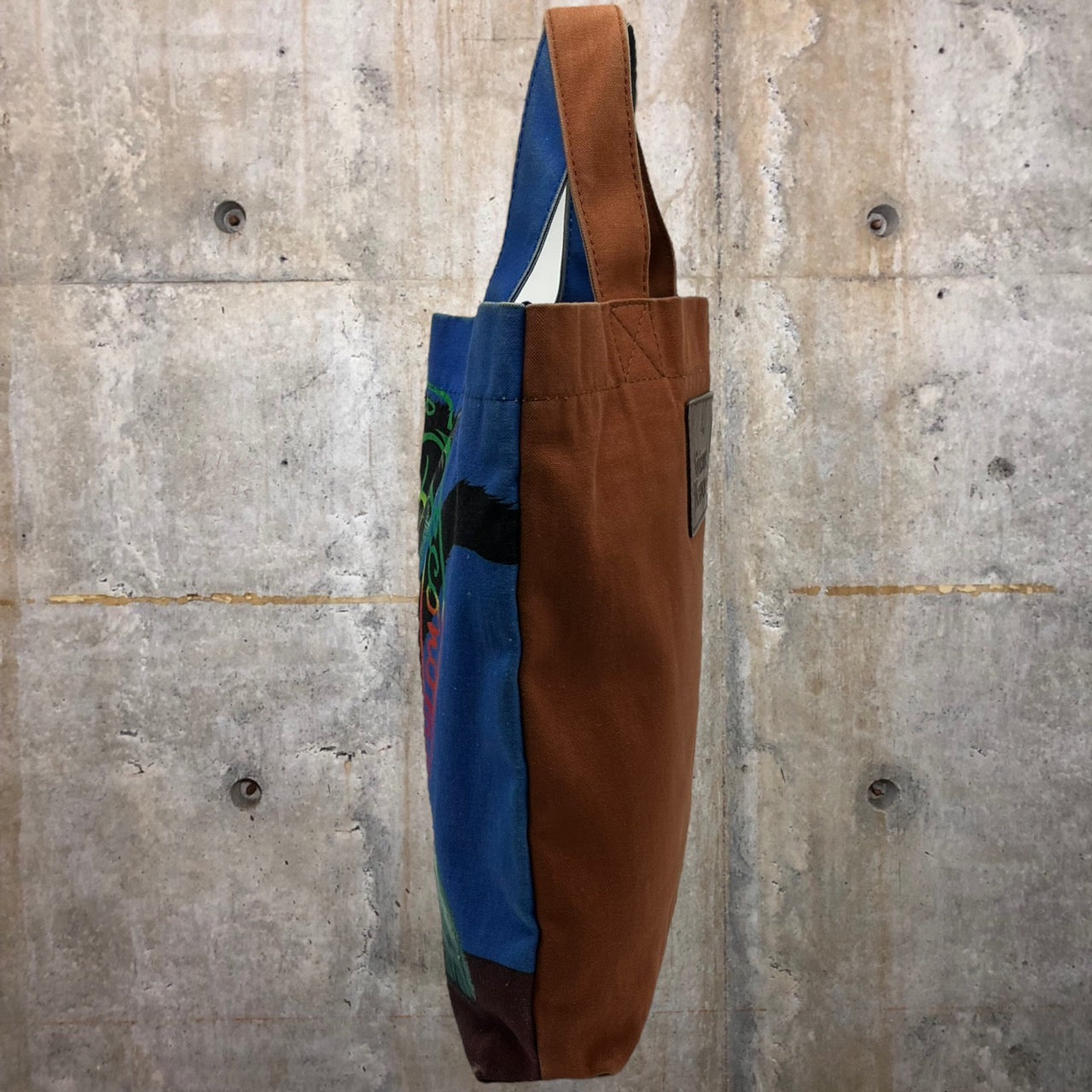 Vivienne Westwood(ヴィヴィアンウエストウッド) Kitten tote bag/キトゥントートバッグ ブルー 名作 猫