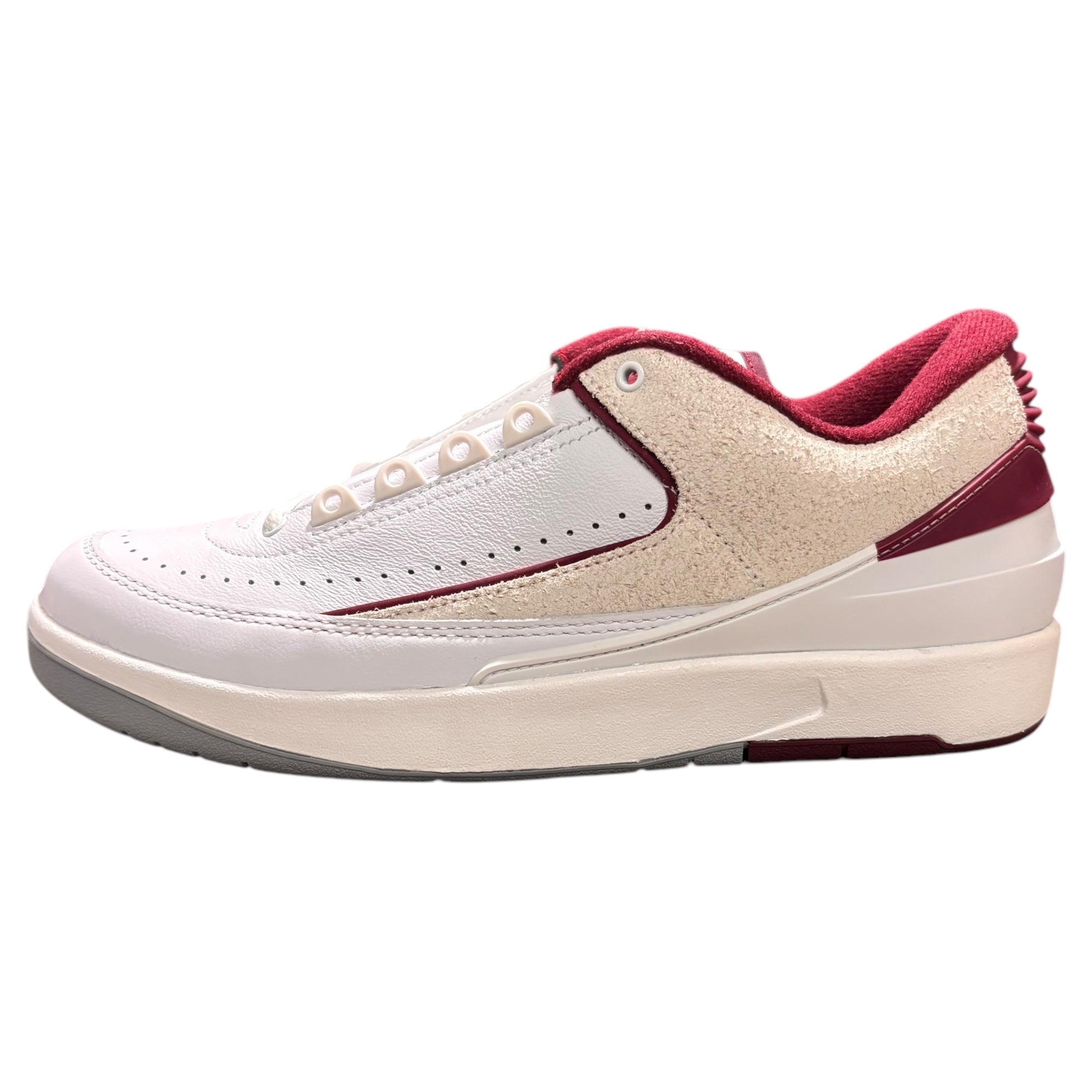 NIKE(ナイキ) Air Jordan 2 Retro Low "Cherrywood" エアジョーダン2 レトロ ロー "チェリーウッド" DV9956-103 27cm ホワイト×ボルドー 箱付 ローカット スニーカー
