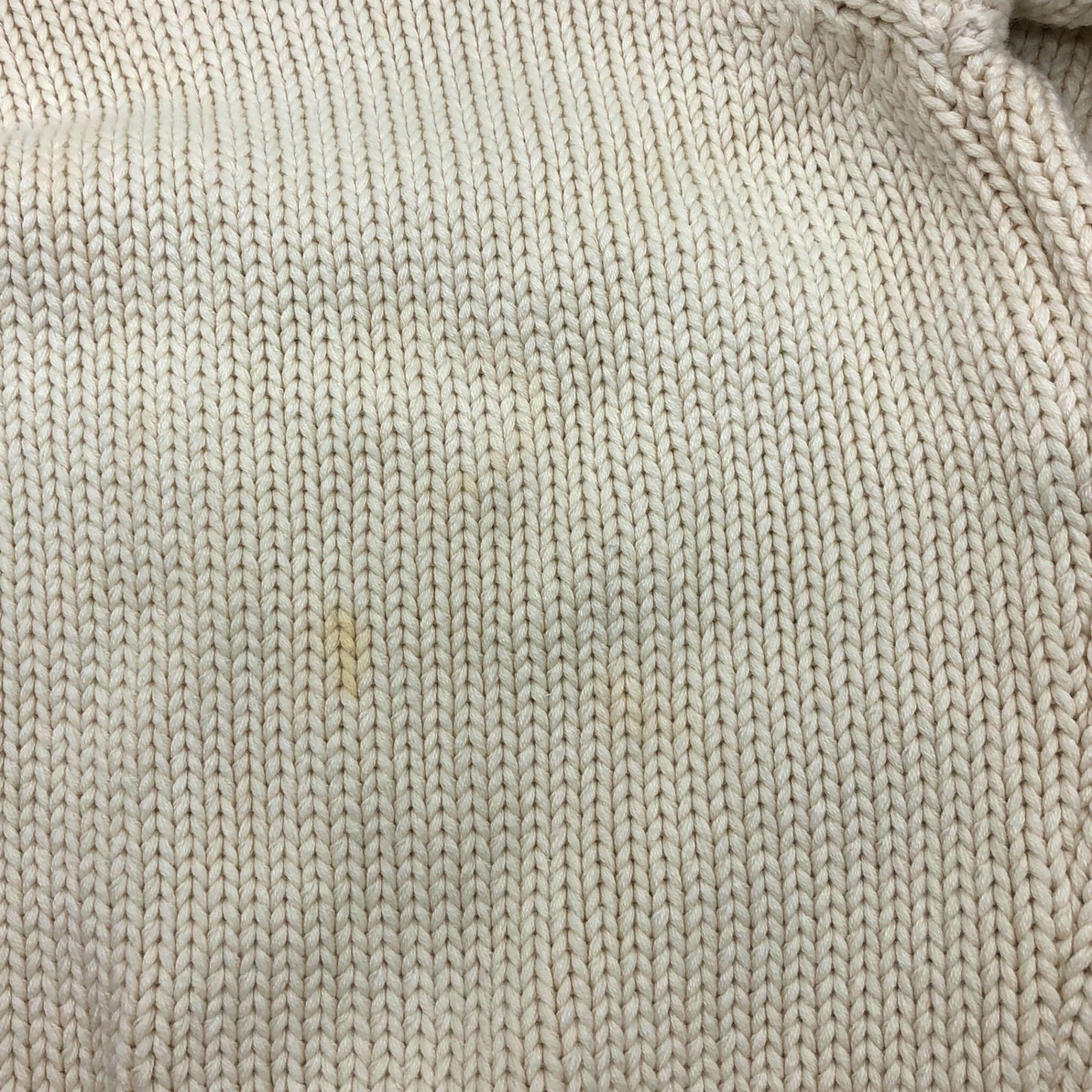 GOODENOUGH(グッドイナフ) 90’s lace-up knit pullover hoodie レースアップ ニット プルオーバー パーカー 藤原ヒロシ M アイボリー