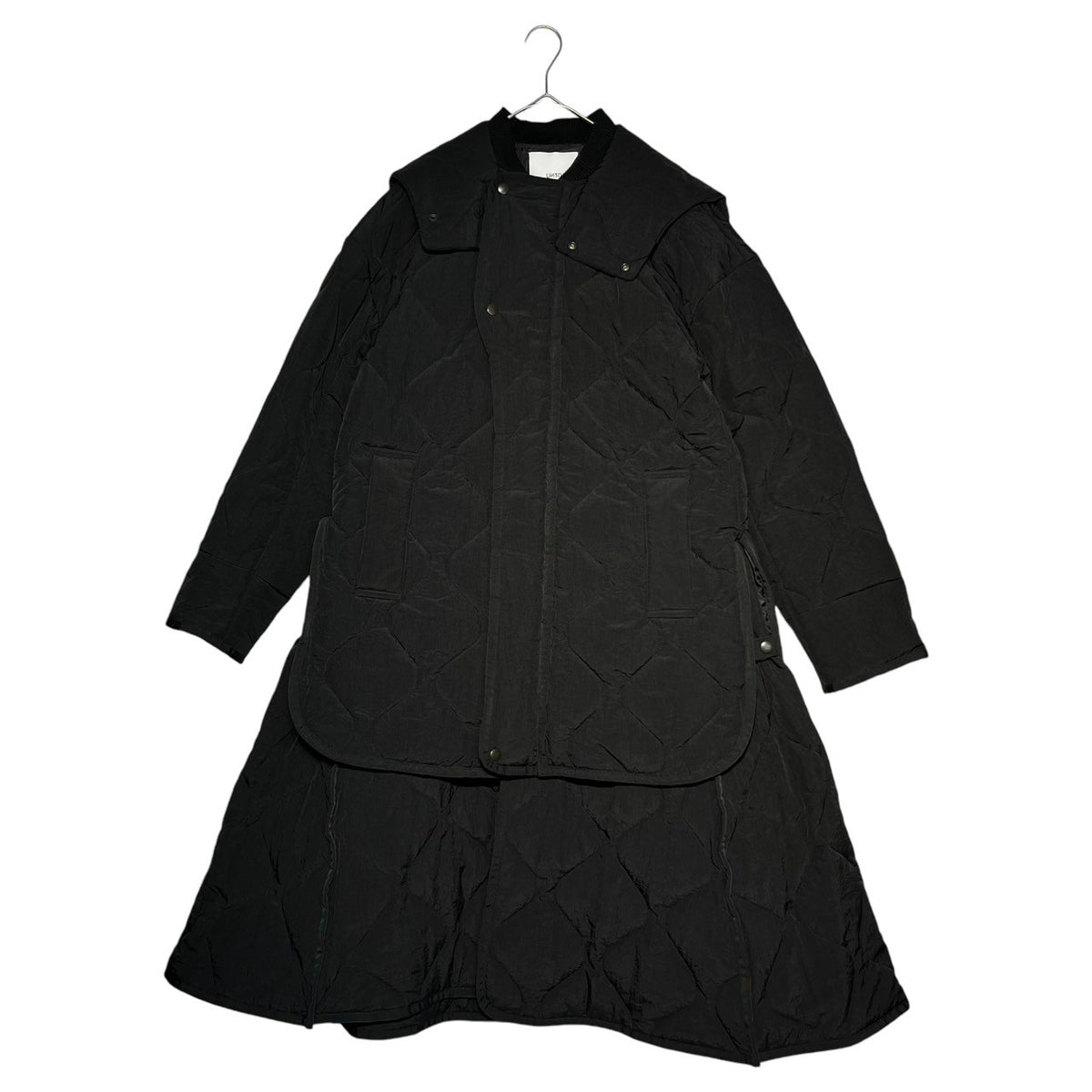UN3D.(アンスリード) LAYERED LIKE QUILTING COAT レイヤードライク 