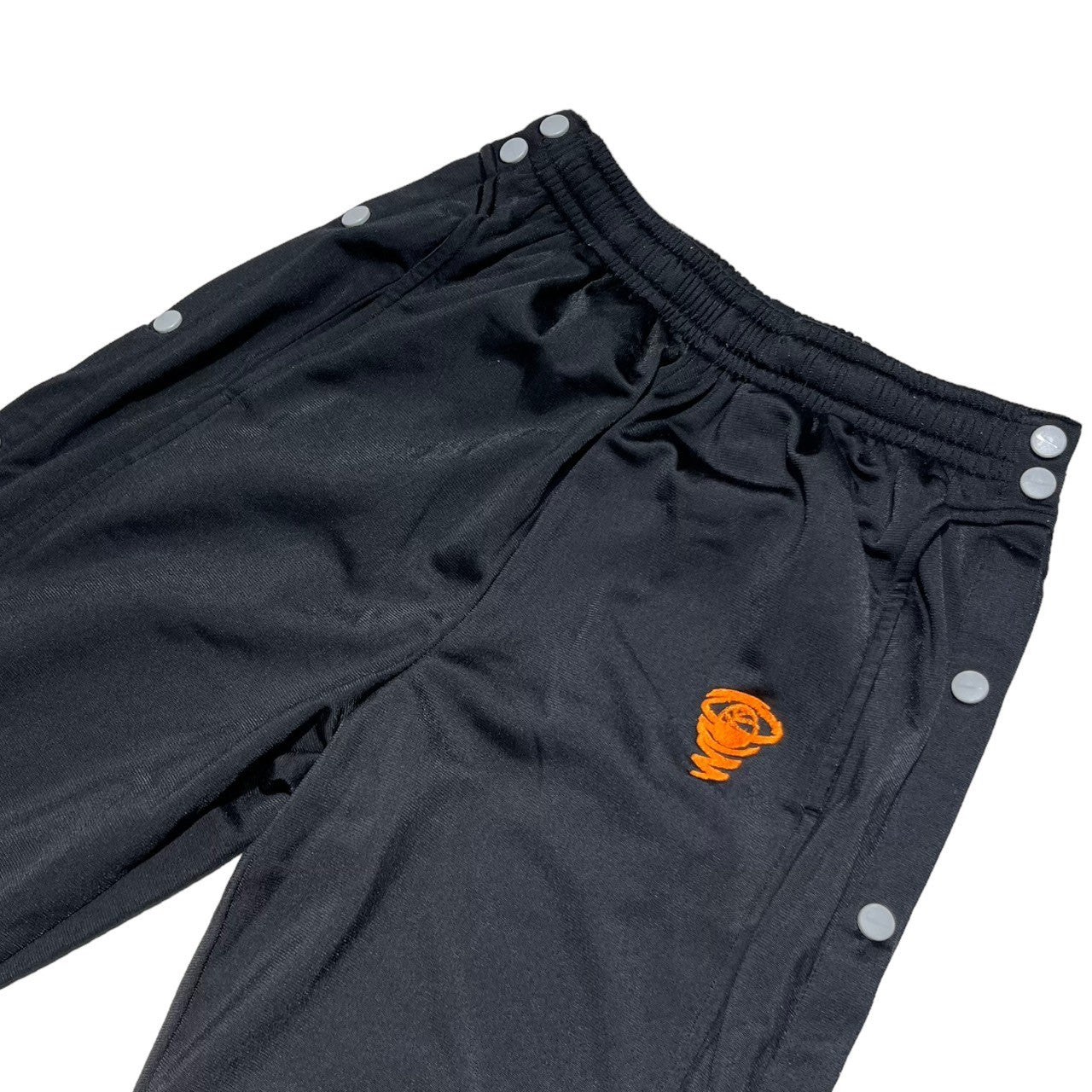 NIKE(ナイキ) 90's Basketball mesh switching setup バスケットボール メッシュ 切替 セットアップ U7-NKA S ブラック×レッド 90s ジップパーカー トラック ジャケット パンツ