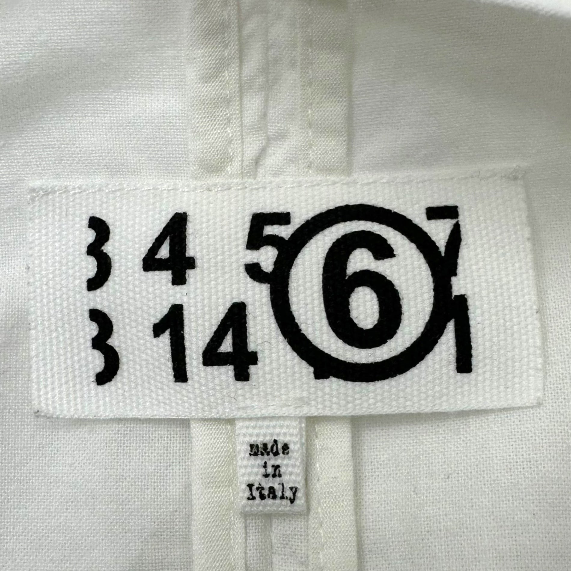 MM6 Maison Margiela(エムエムシックス) 21SS Cotton 1B jacket コットン テーラード ジャケット S62BN0038 38(M程度) ホワイト 肩パット 着脱可